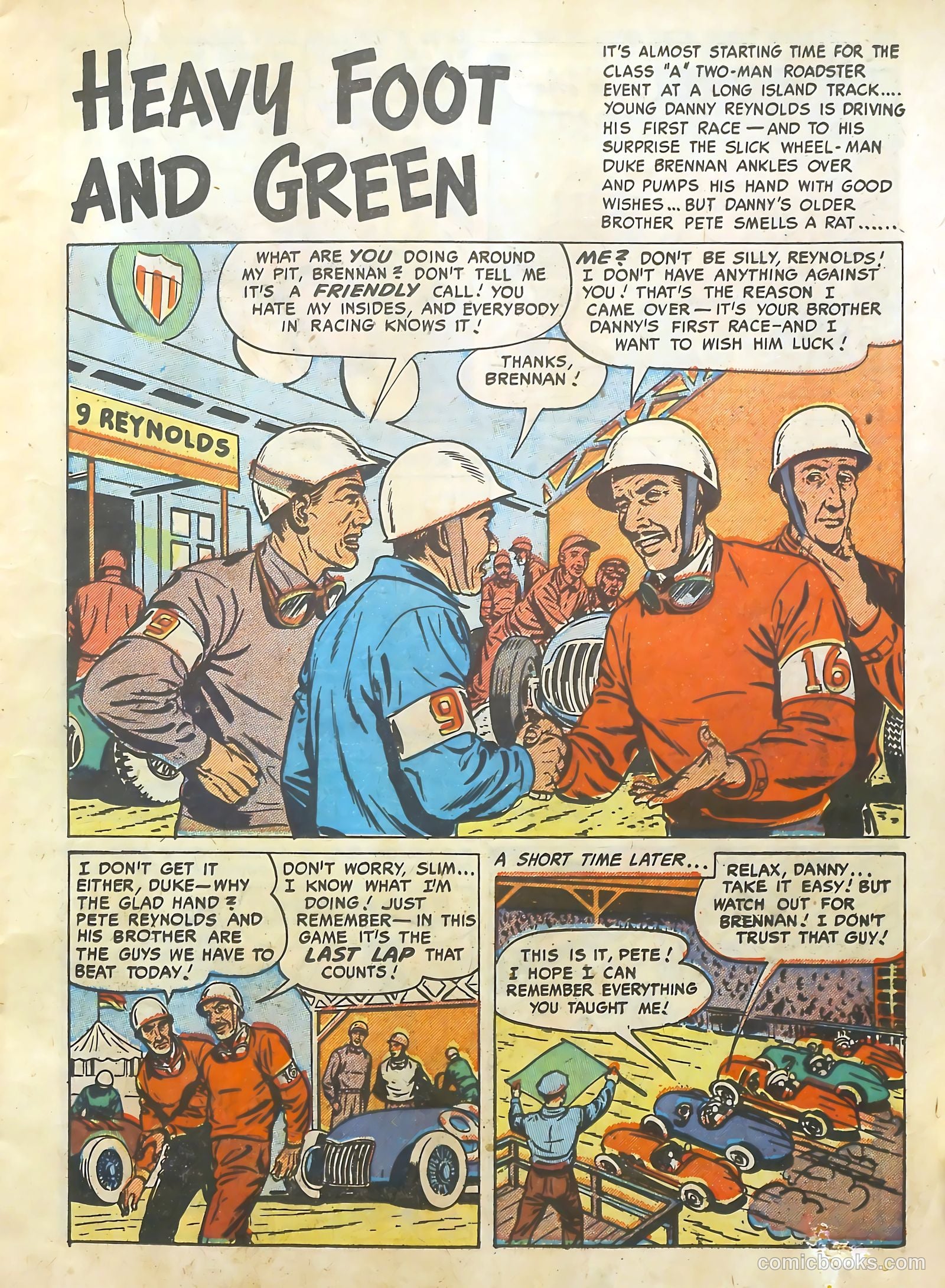 Hot Rod and Speedway Comics #1 (1952) — page 11 of 36