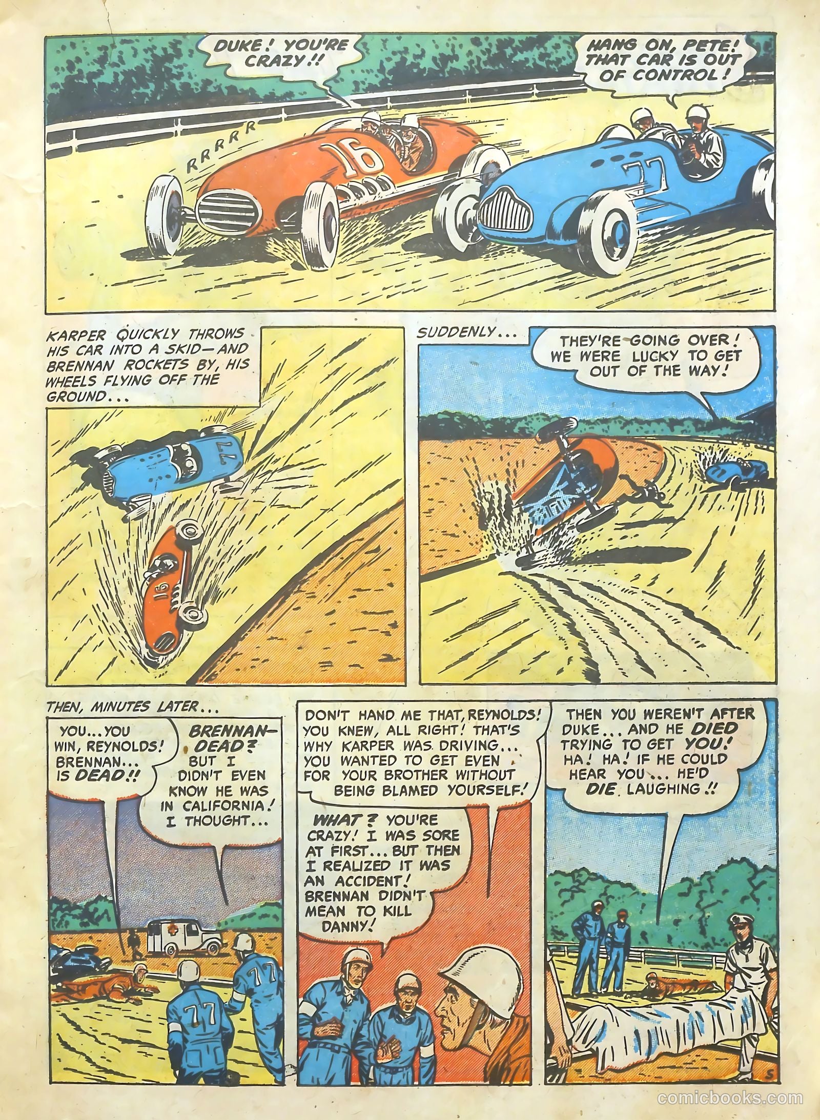 Hot Rod and Speedway Comics #1 (1952) — page 15 of 36