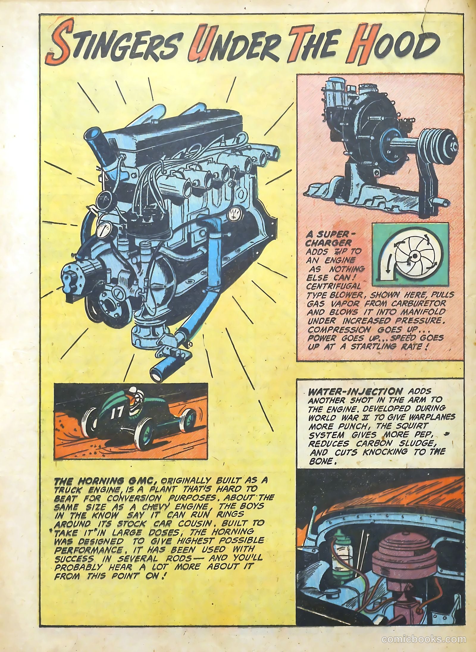 Hot Rod and Speedway Comics #1 (1952) — page 16 of 36