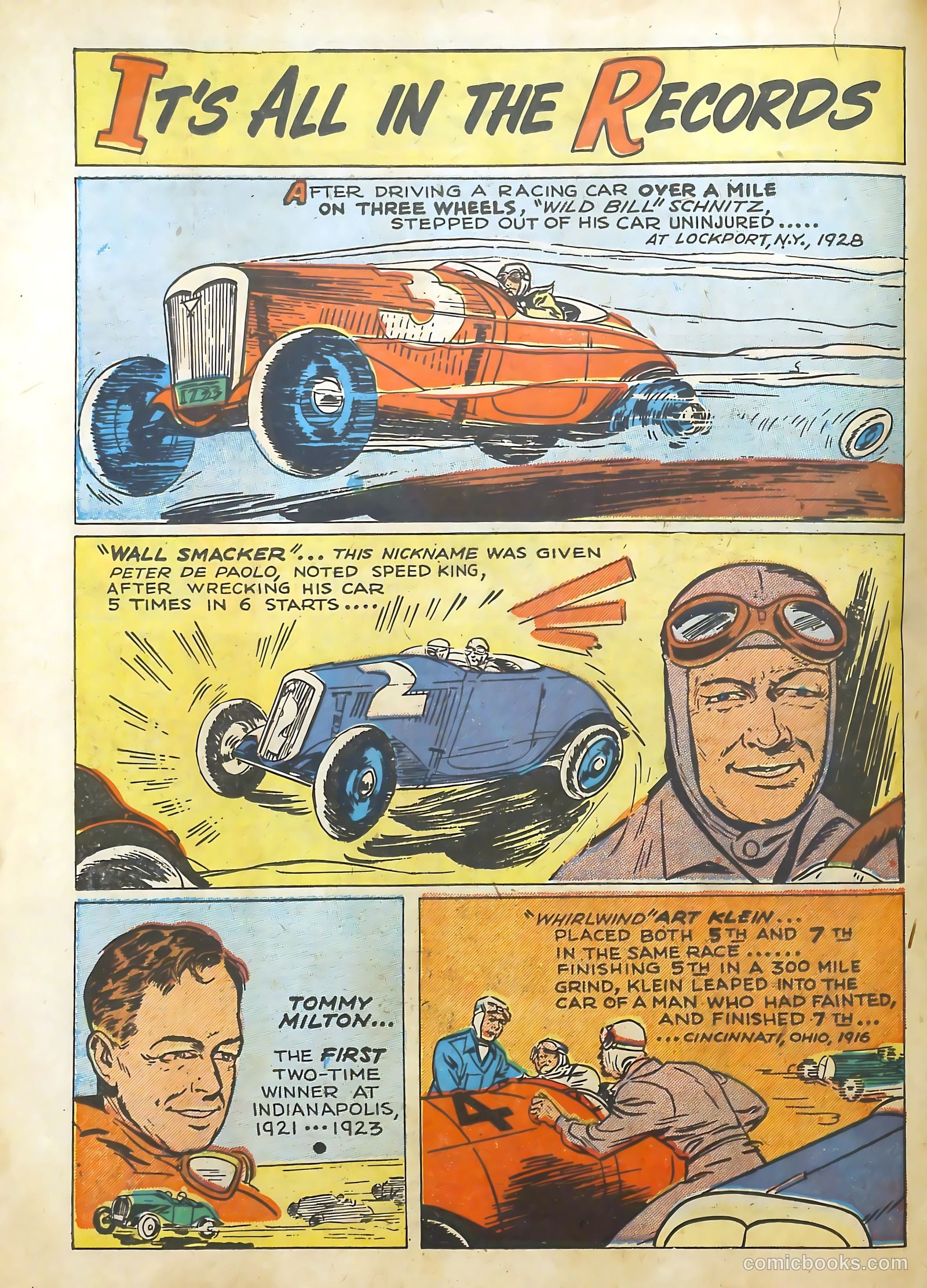 Hot Rod and Speedway Comics #1 (1952) — page 26 of 36