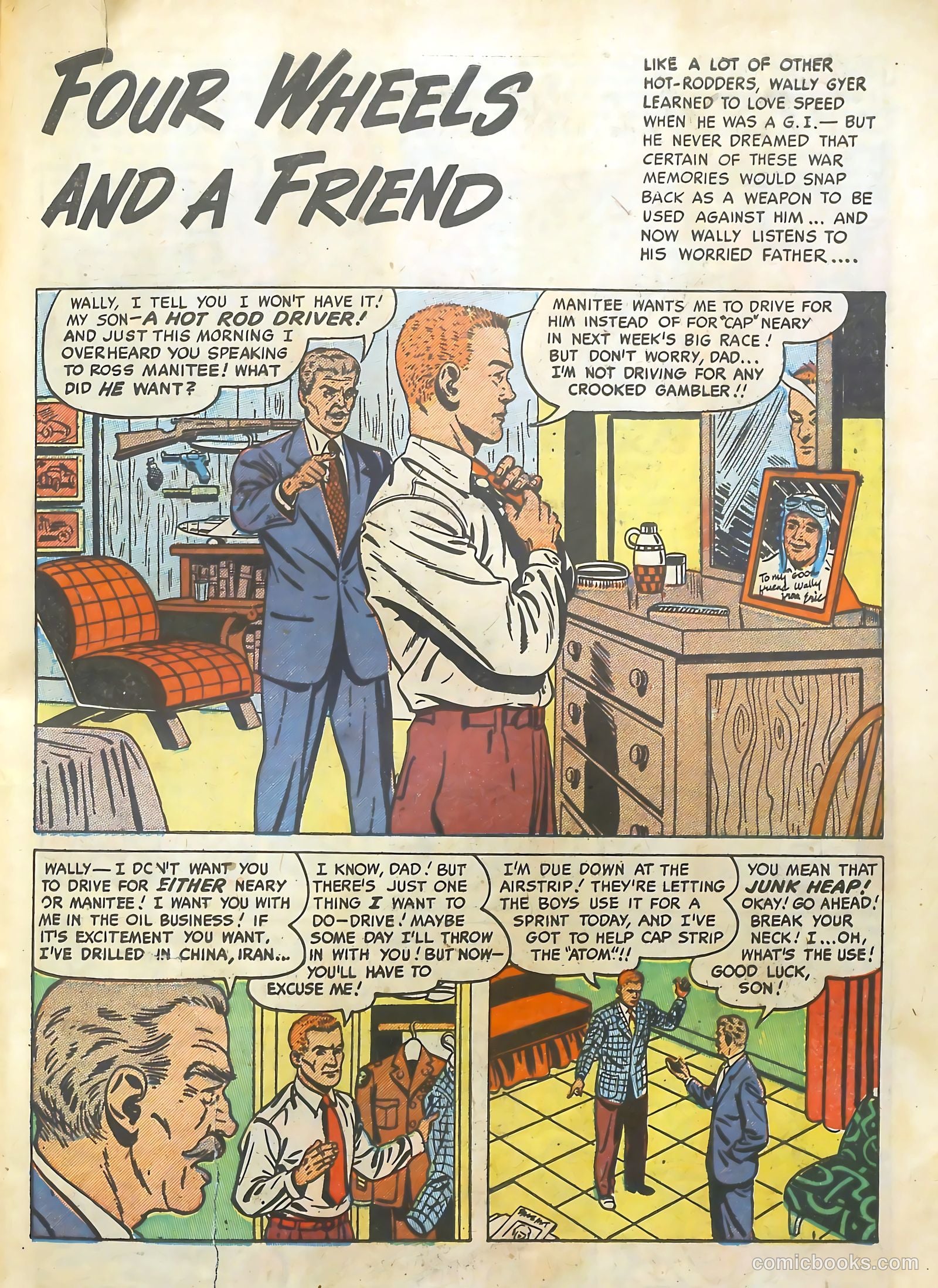 Hot Rod and Speedway Comics #1 (1952) — page 27 of 36