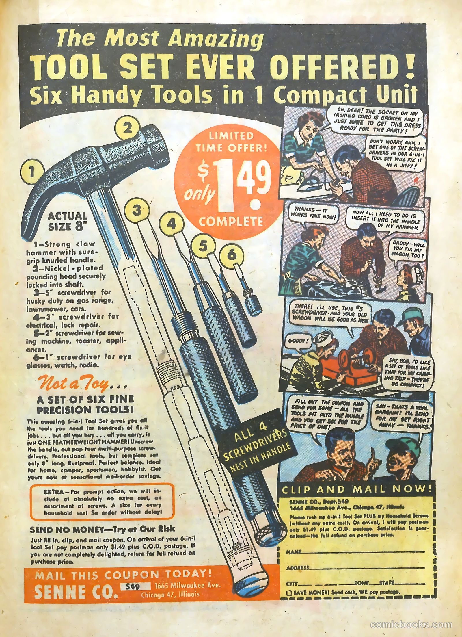 Hot Rod and Speedway Comics #1 (1952) — page 33 of 36