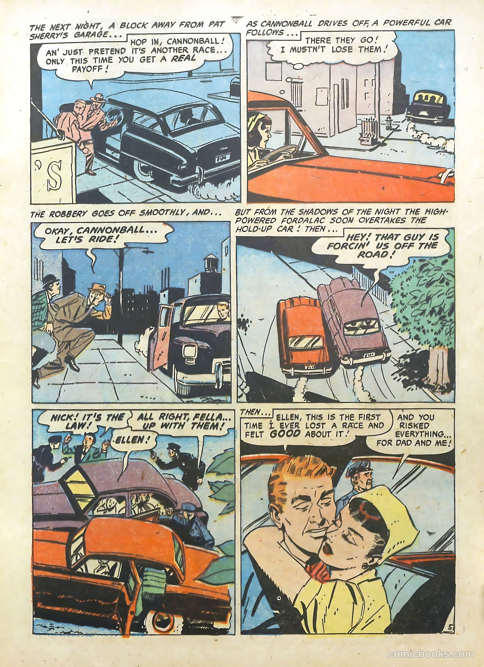 Hot Rod and Speedway Comics #2 (1952) — page 13 of 36