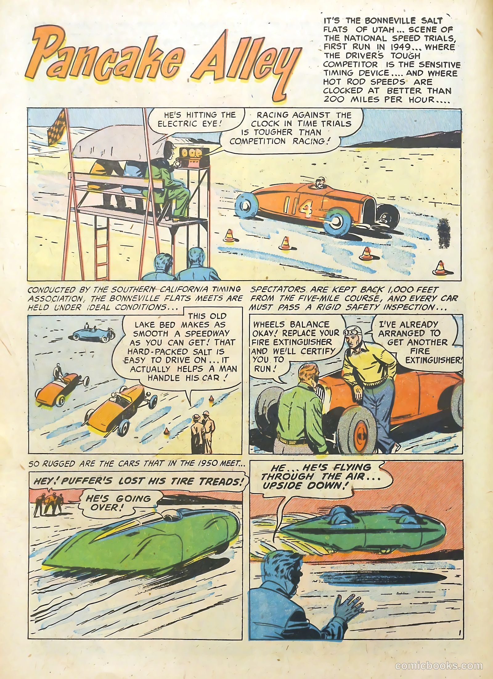 Hot Rod and Speedway Comics #2 (1952) — page 14 of 36