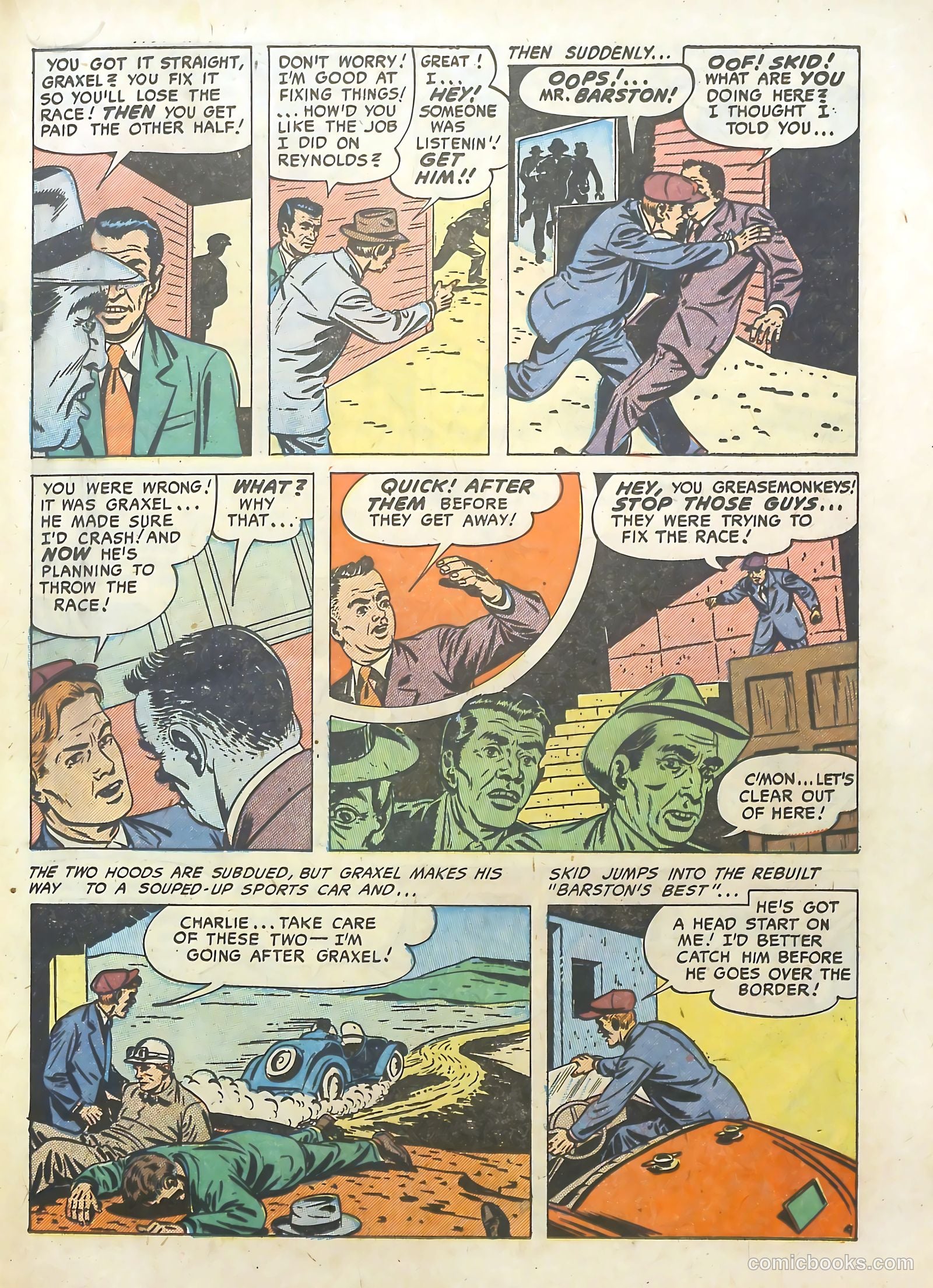 Hot Rod and Speedway Comics #2 (1952) — page 19 of 36
