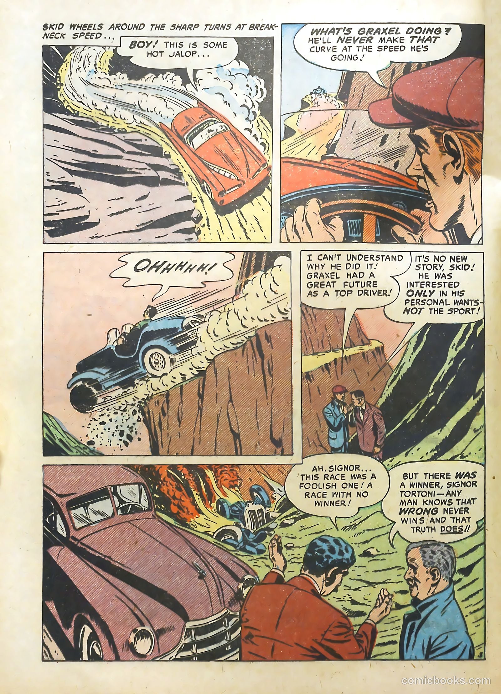 Hot Rod and Speedway Comics #2 (1952) — page 20 of 36