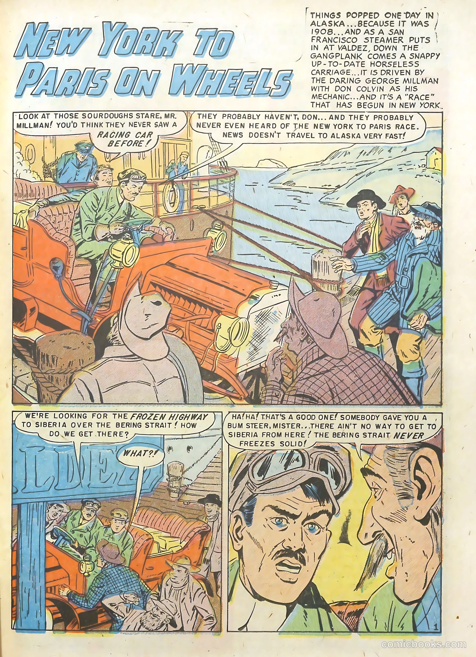 Hot Rod and Speedway Comics #2 (1952) — page 23 of 36