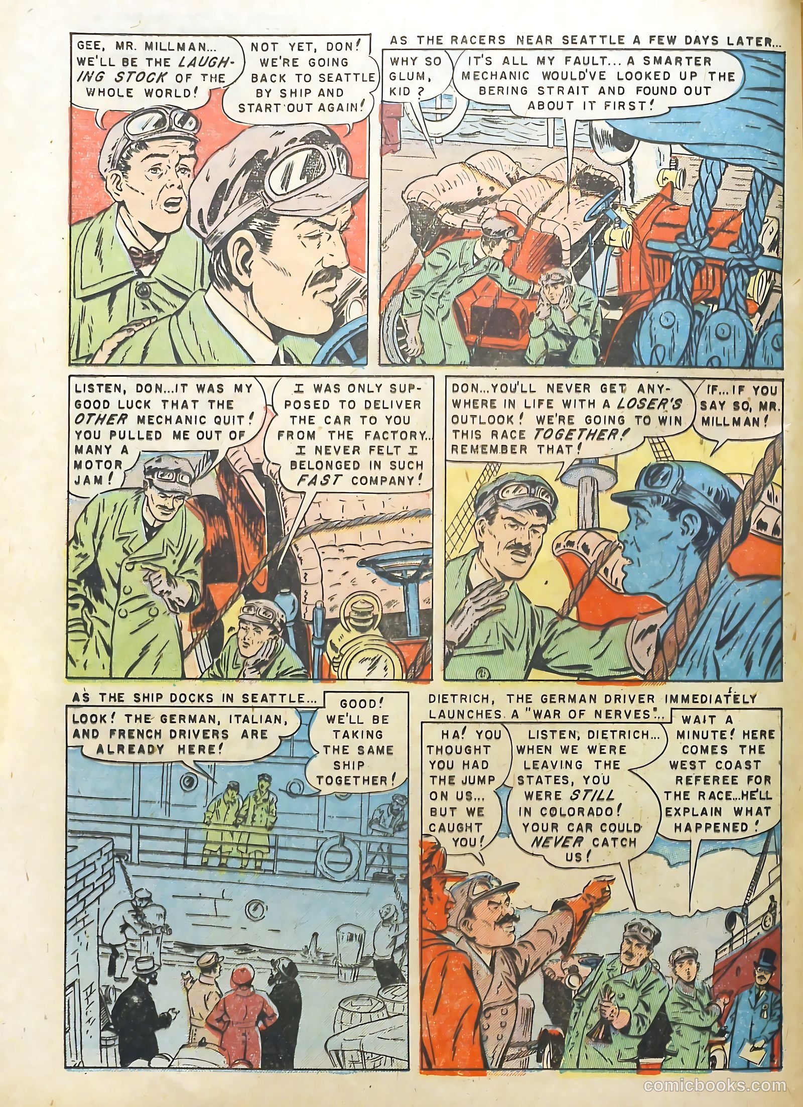 Hot Rod and Speedway Comics #2 (1952) — page 24 of 36