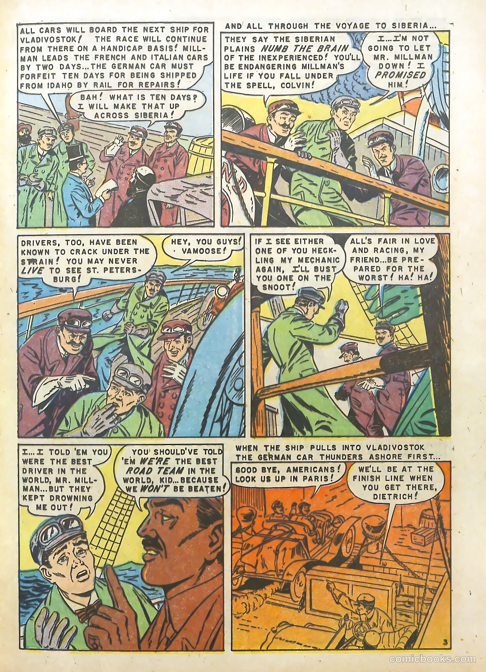 Hot Rod and Speedway Comics #2 (1952) — page 25 of 36