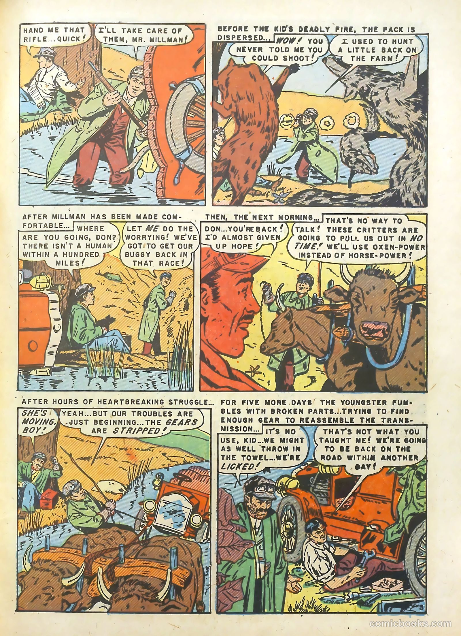 Hot Rod and Speedway Comics #2 (1952) — page 27 of 36