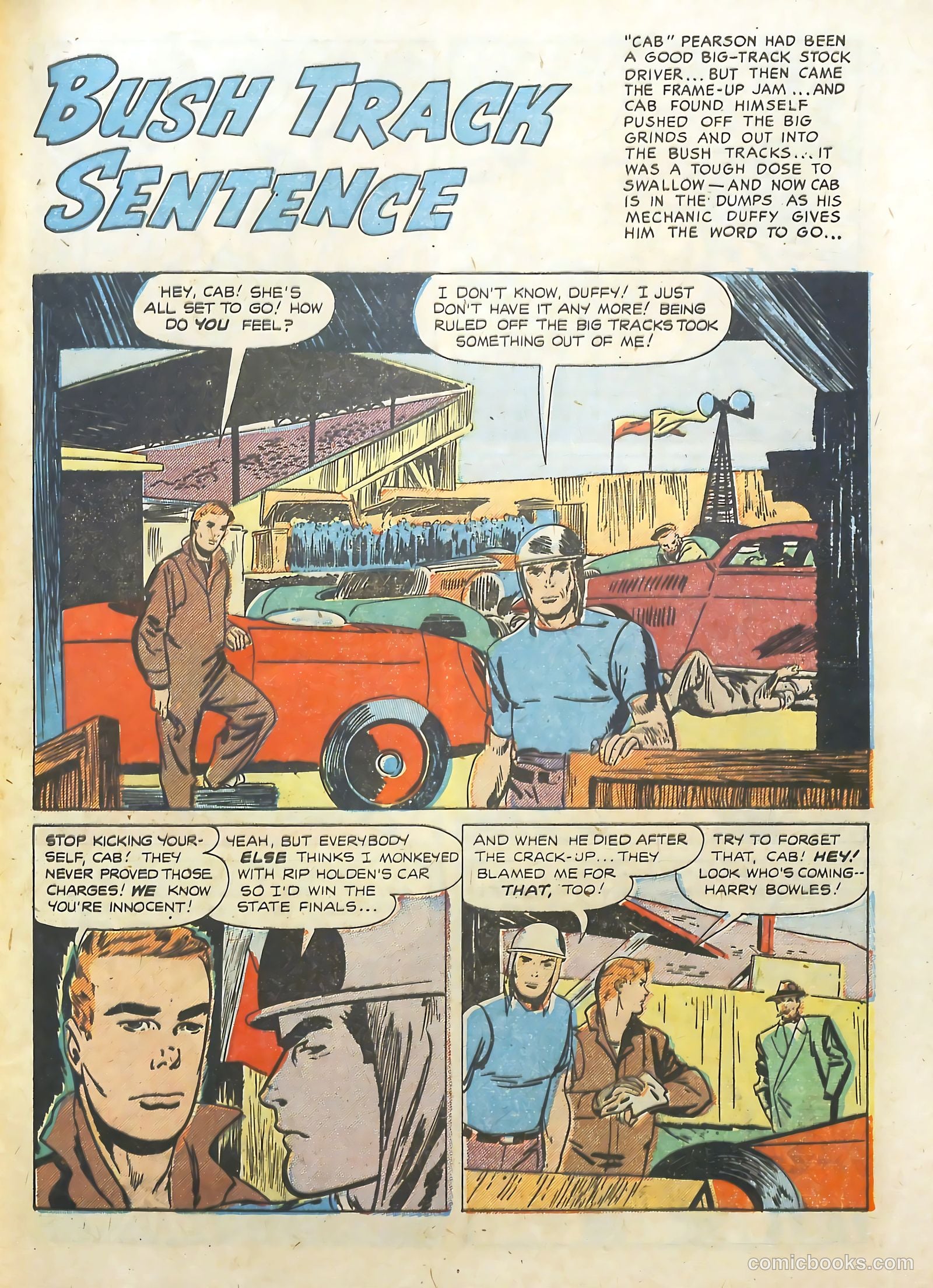 Hot Rod and Speedway Comics #2 (1952) — page 29 of 36