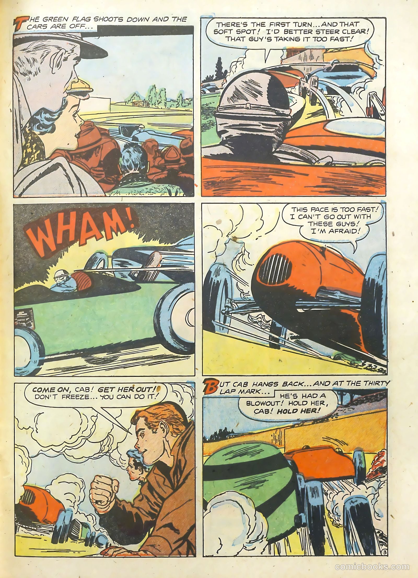 Hot Rod and Speedway Comics #2 (1952) — page 31 of 36