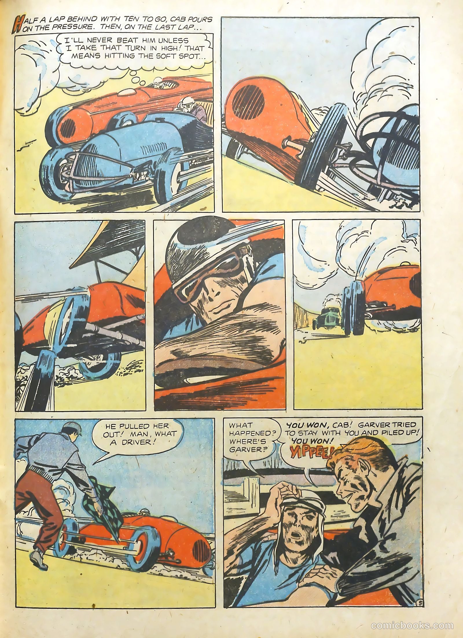 Hot Rod and Speedway Comics #2 (1952) — page 33 of 36