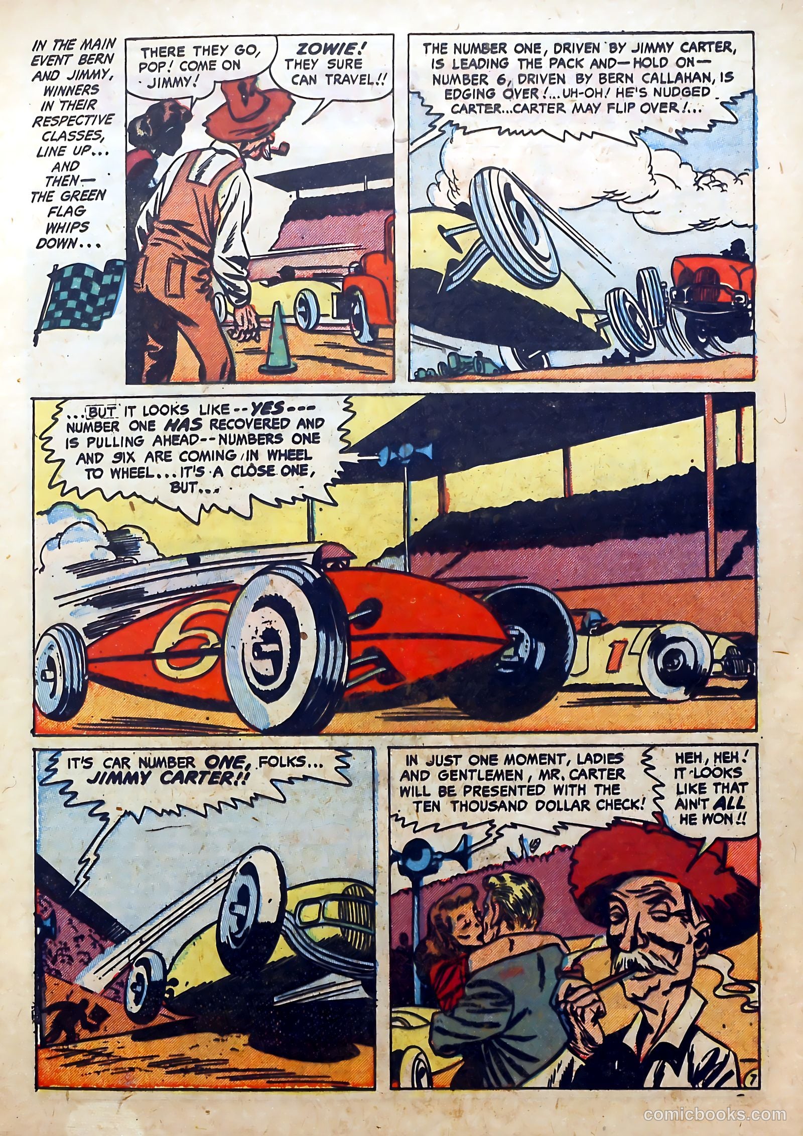 Hot Rod and Speedway Comics #3 (1952) — page 9 of 36