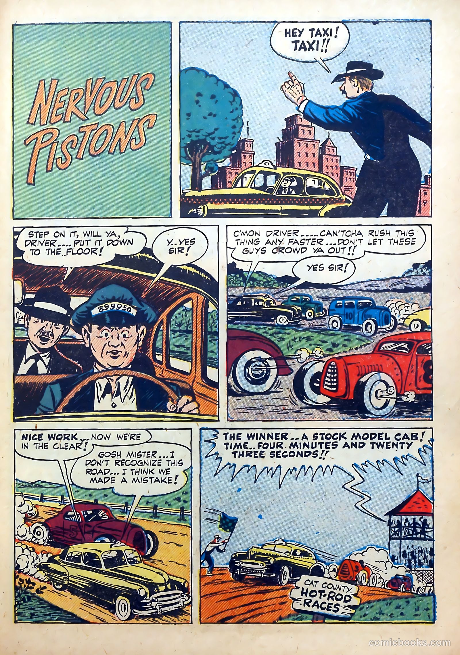 Hot Rod and Speedway Comics #3 (1952) — page 27 of 36