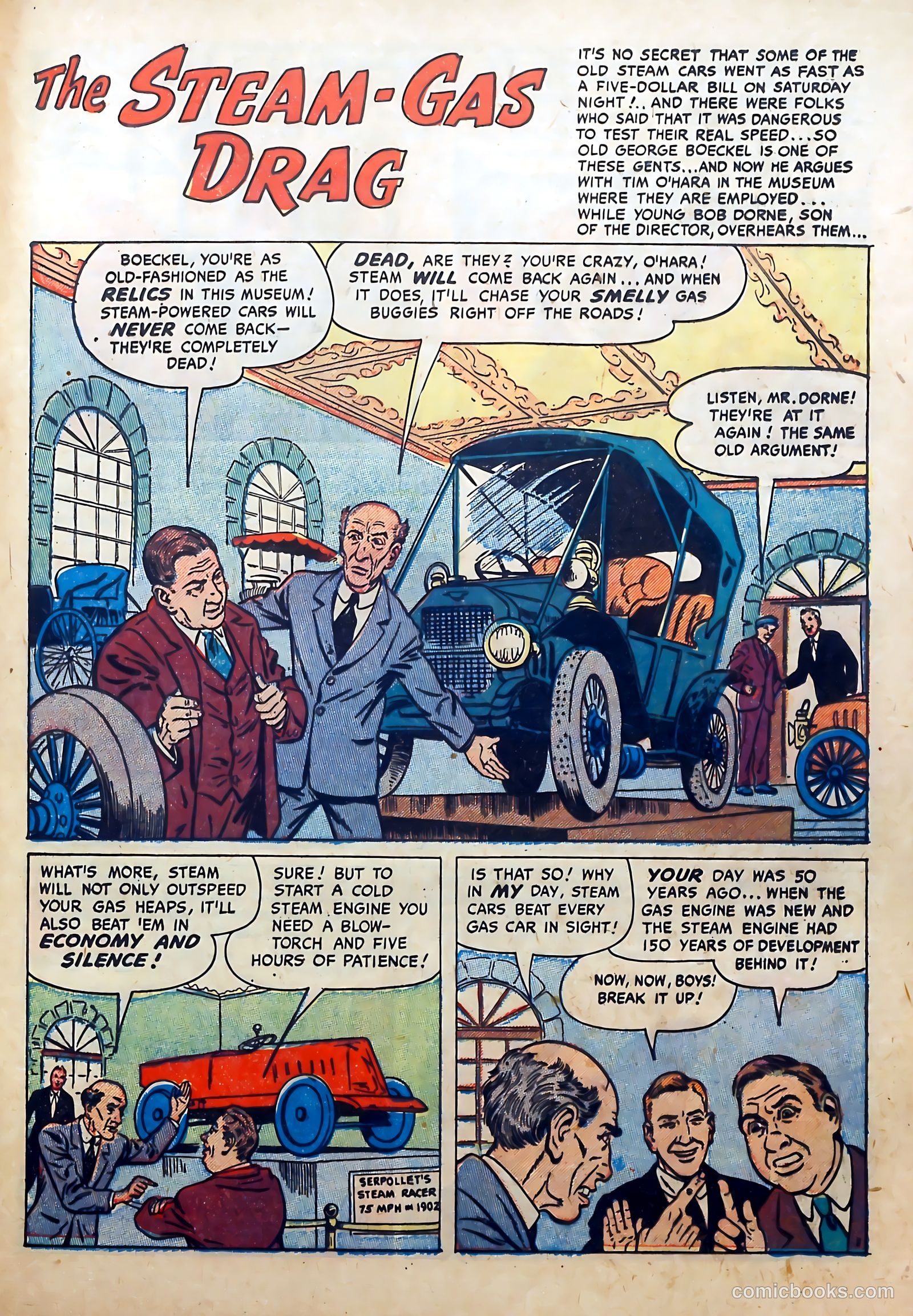 Hot Rod and Speedway Comics #3 (1952) — page 29 of 36