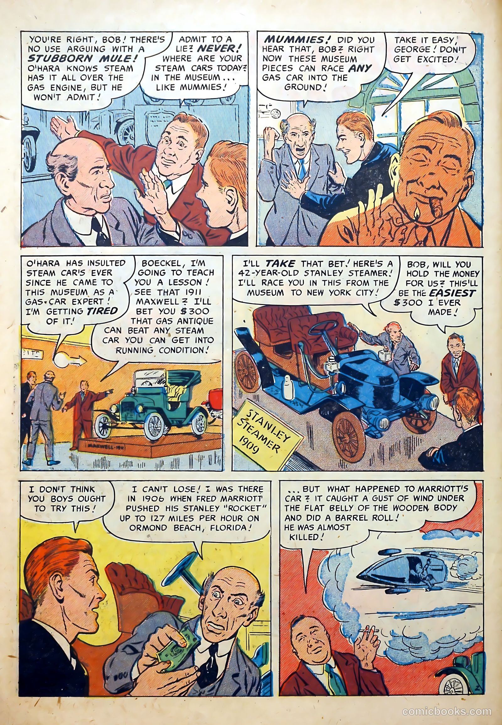 Hot Rod and Speedway Comics #3 (1952) — page 30 of 36