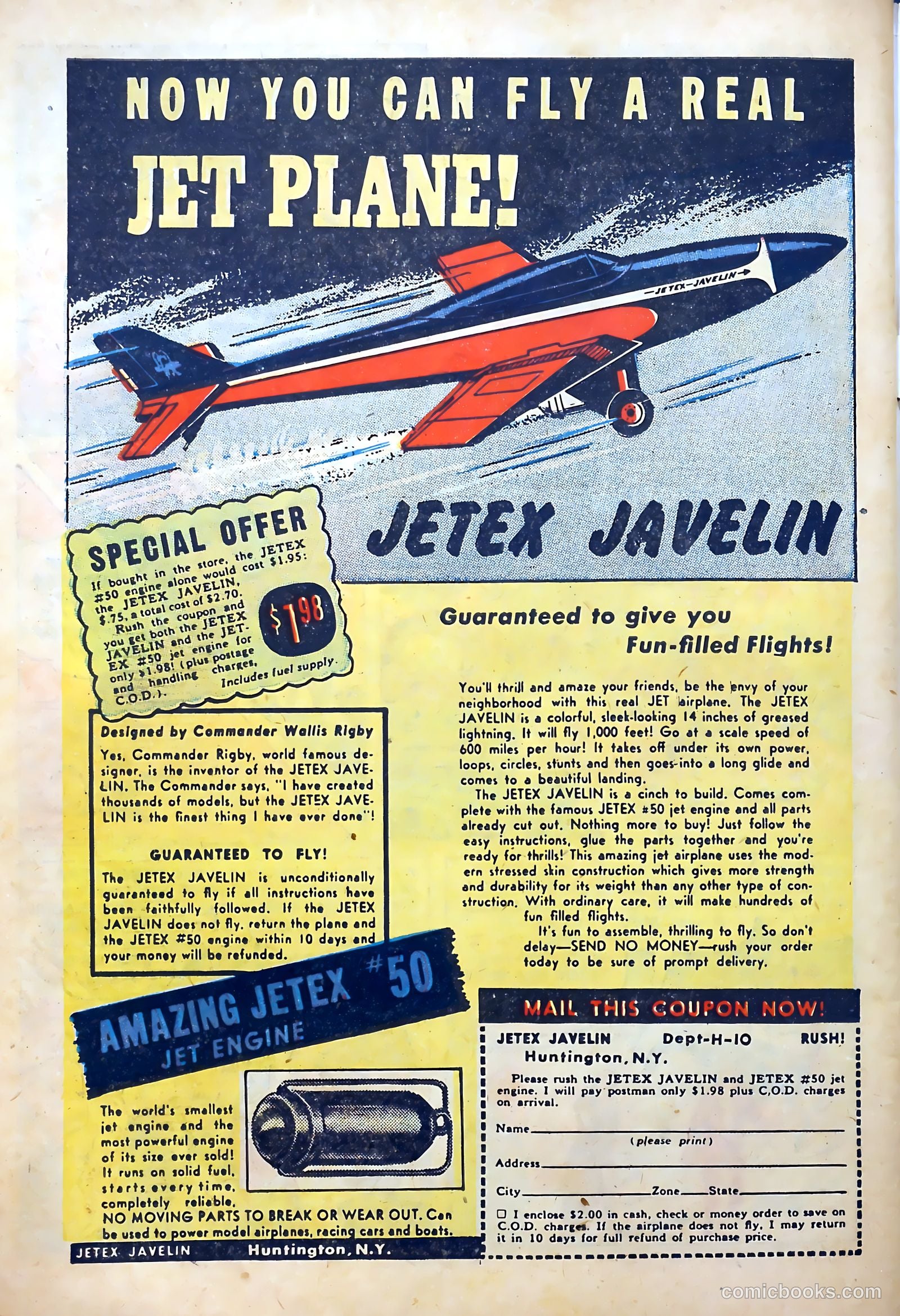 Hot Rod and Speedway Comics #3 (1952) — page 34 of 36