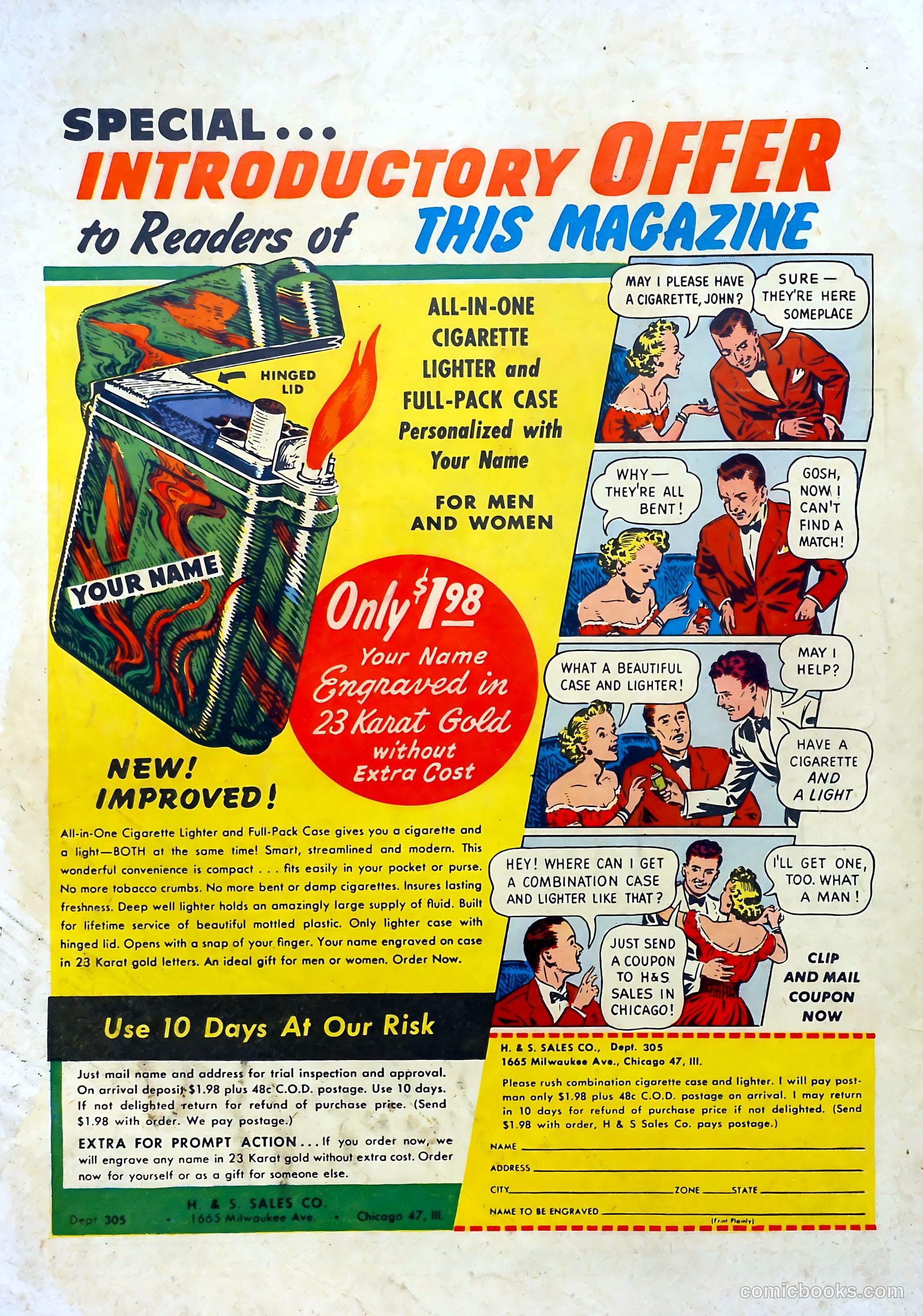 Hot Rod and Speedway Comics #3 (1952) — page 36 of 36