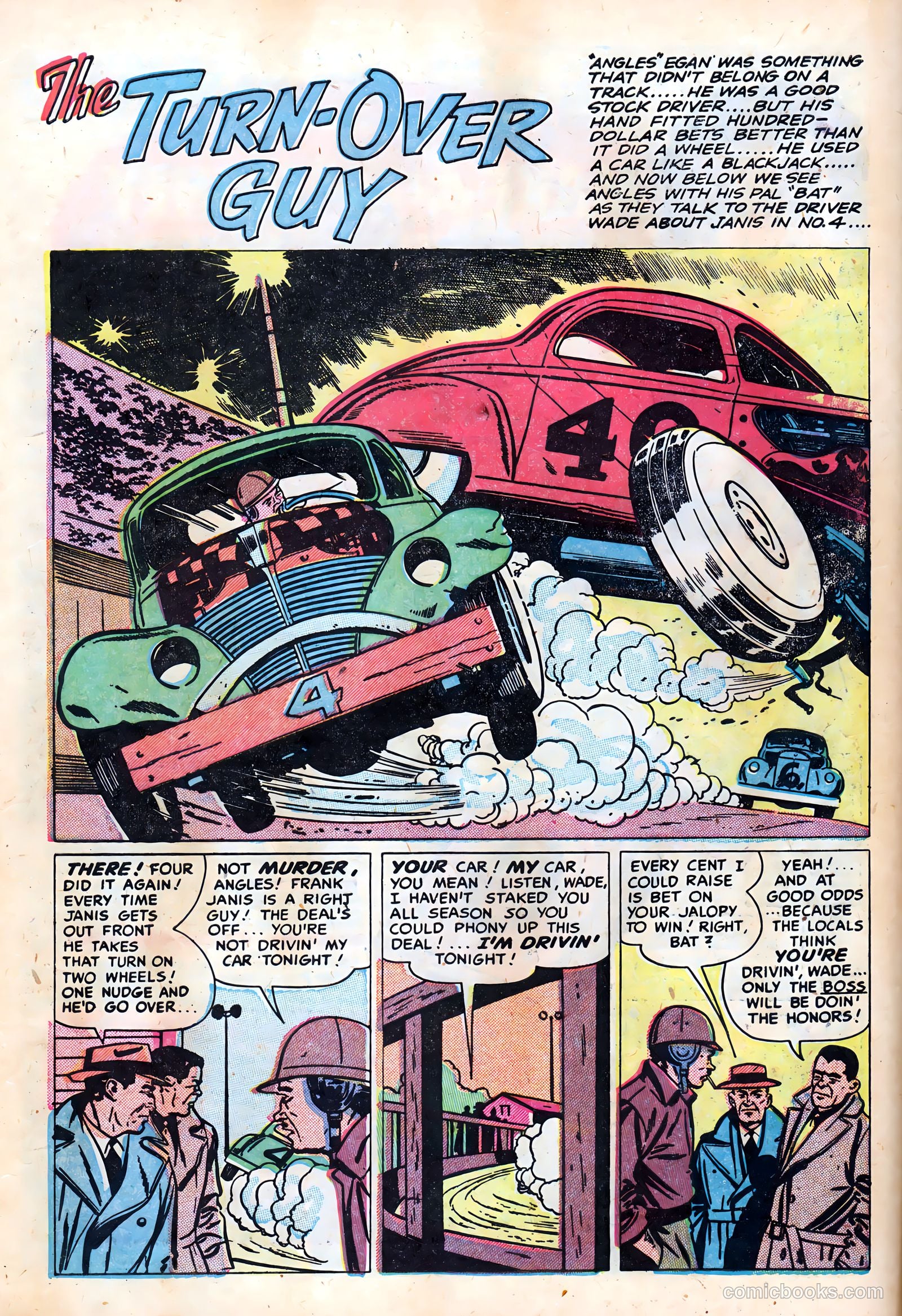 Hot Rod and Speedway Comics #4 (1953) — page 10 of 37