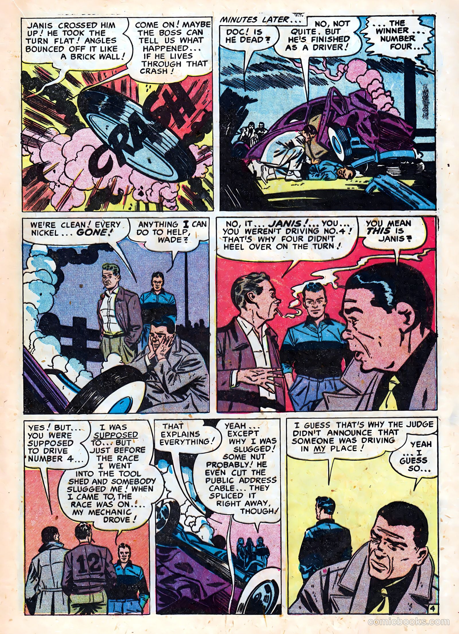 Hot Rod and Speedway Comics #4 (1953) — page 13 of 37