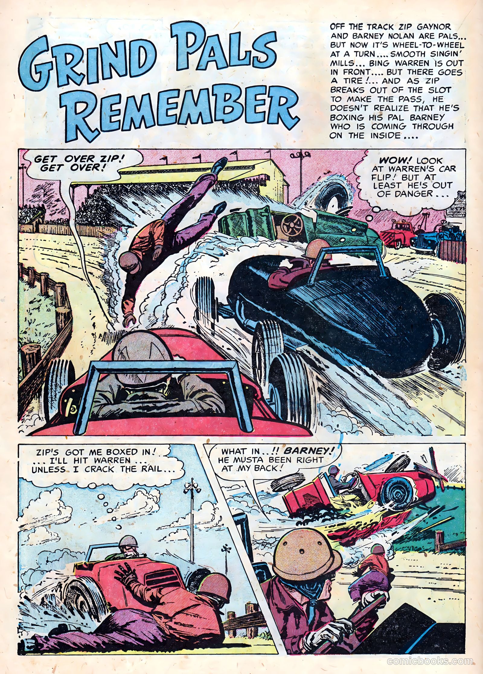 Hot Rod and Speedway Comics #4 (1953) — page 14 of 37