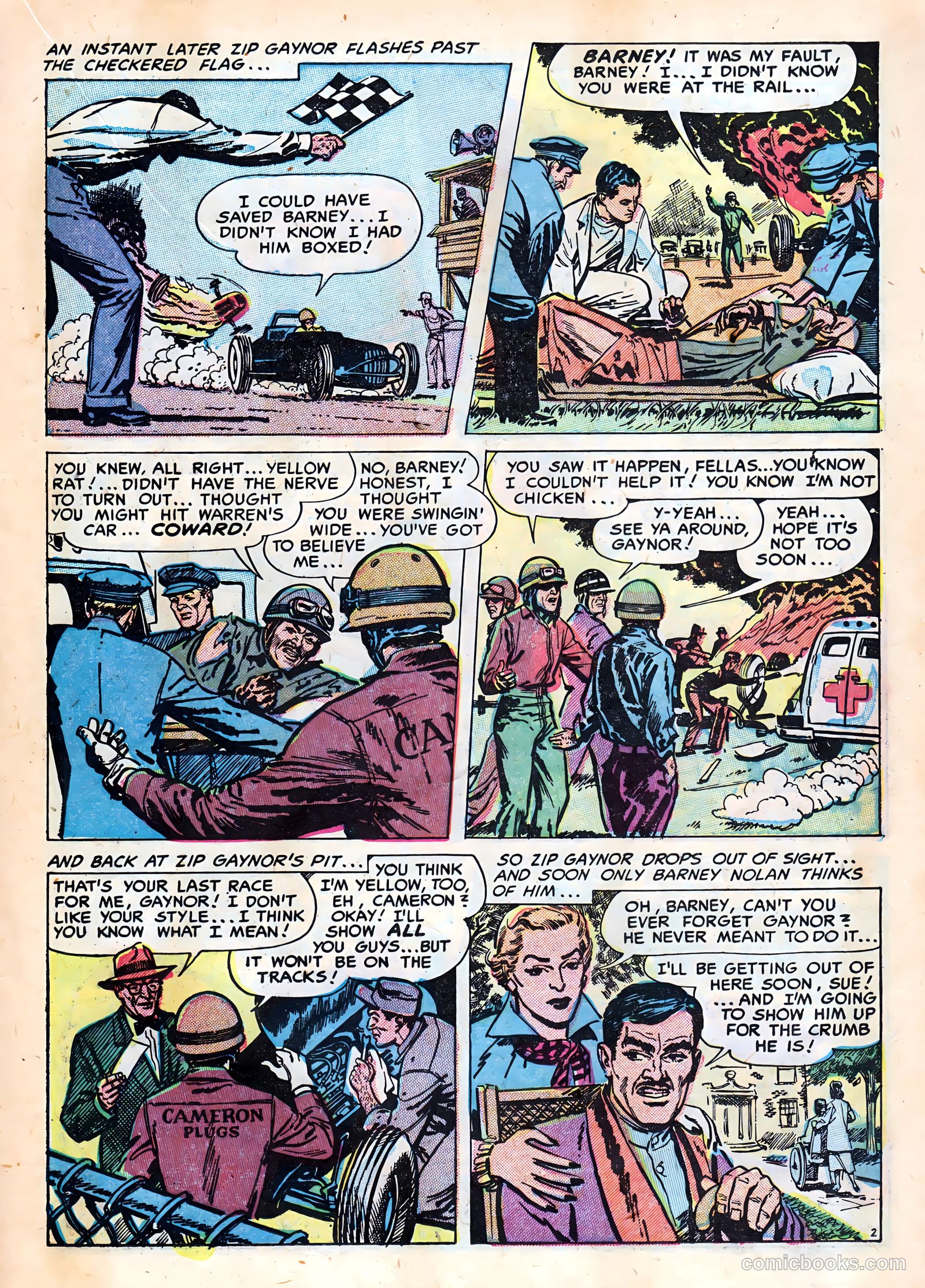 Hot Rod and Speedway Comics #4 (1953) — page 15 of 37