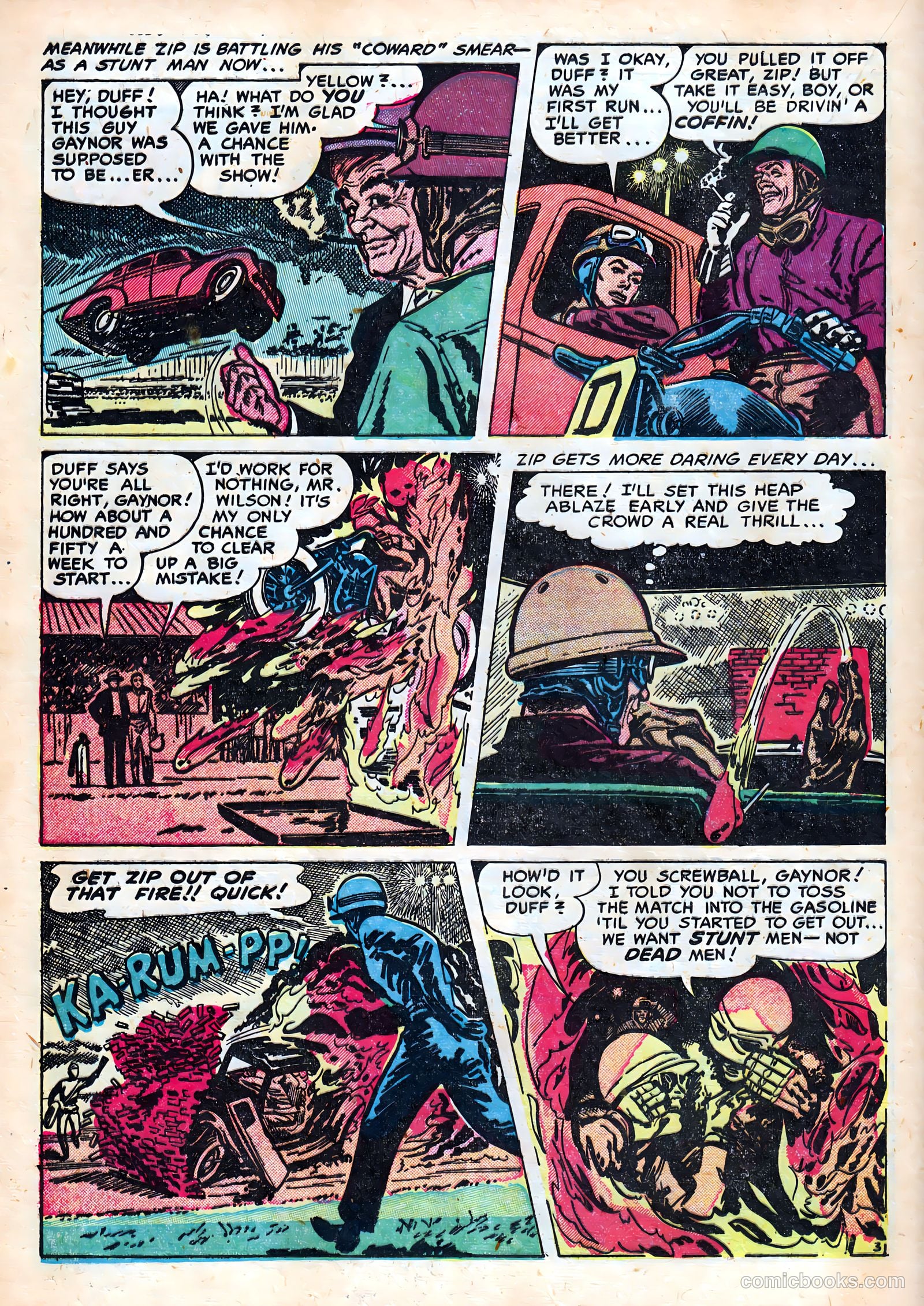Hot Rod and Speedway Comics #4 (1953) — page 16 of 37