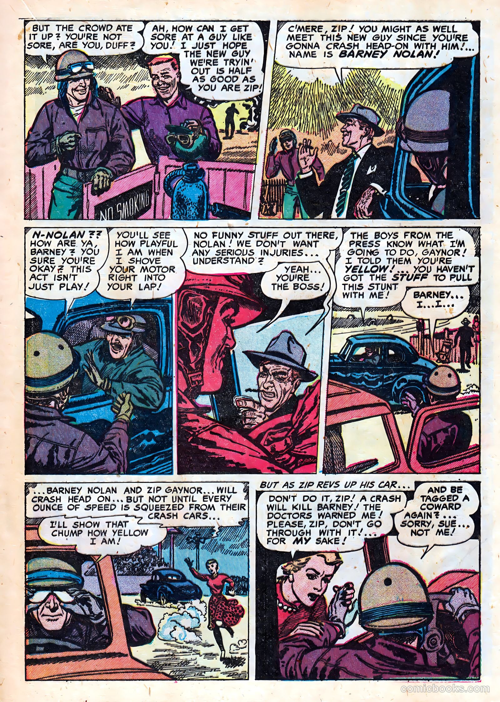 Hot Rod and Speedway Comics #4 (1953) — page 17 of 37