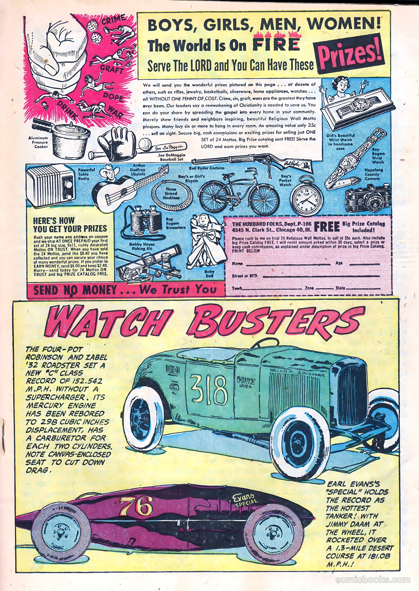 Hot Rod and Speedway Comics #4 (1953) — page 19 of 37