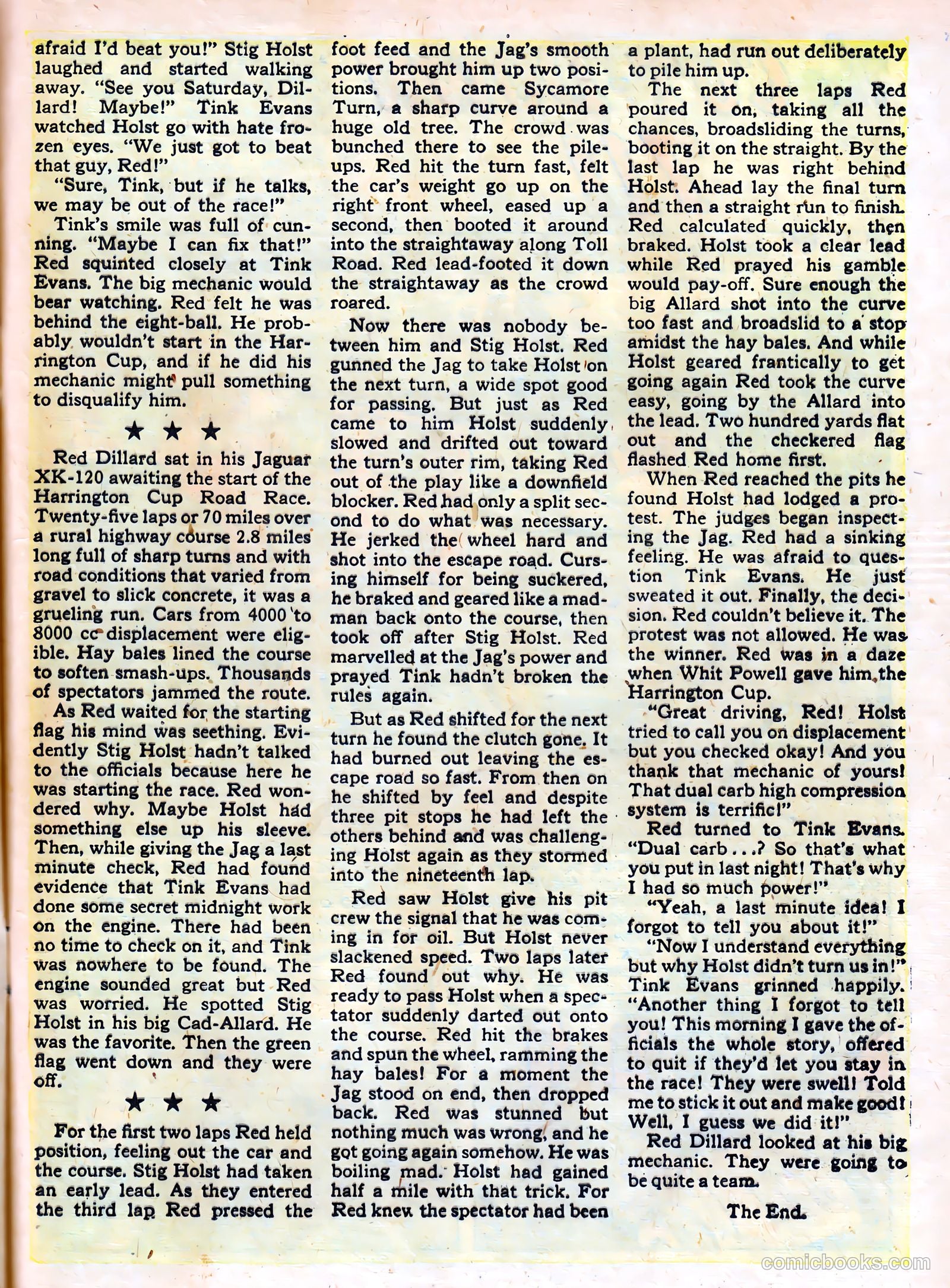 Hot Rod and Speedway Comics #4 (1953) — page 21 of 37