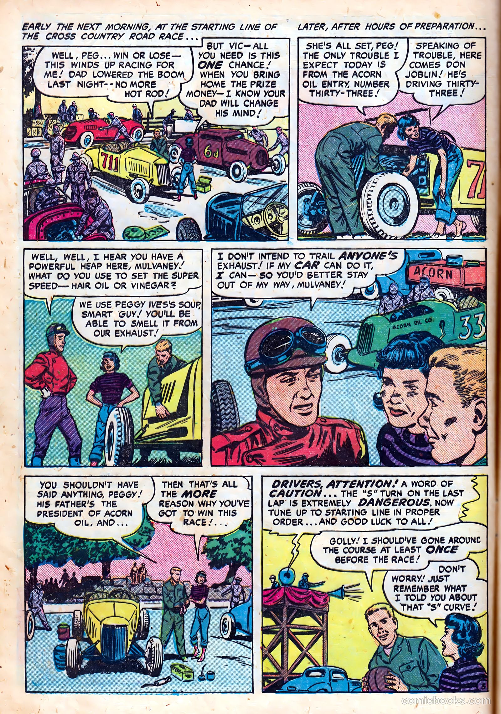 Hot Rod and Speedway Comics #4 (1953) — page 24 of 37