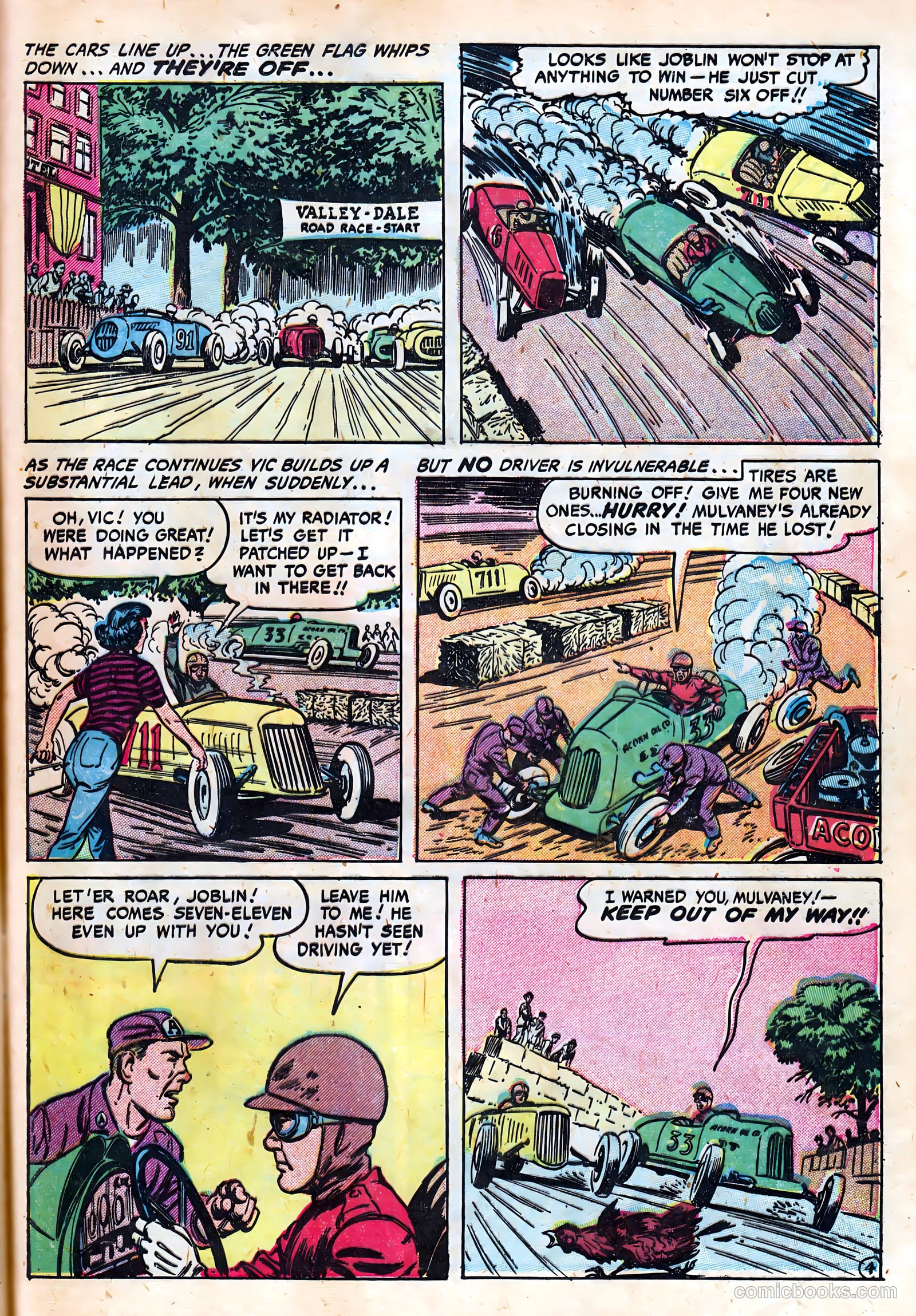 Hot Rod and Speedway Comics #4 (1953) — page 25 of 37