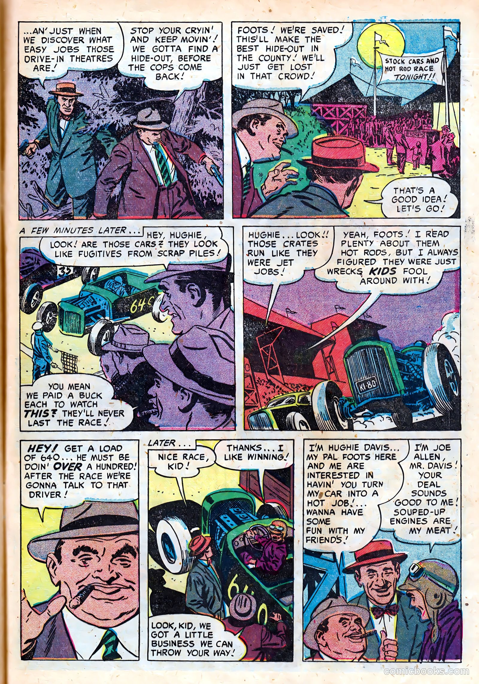 Hot Rod and Speedway Comics #4 (1953) — page 29 of 37