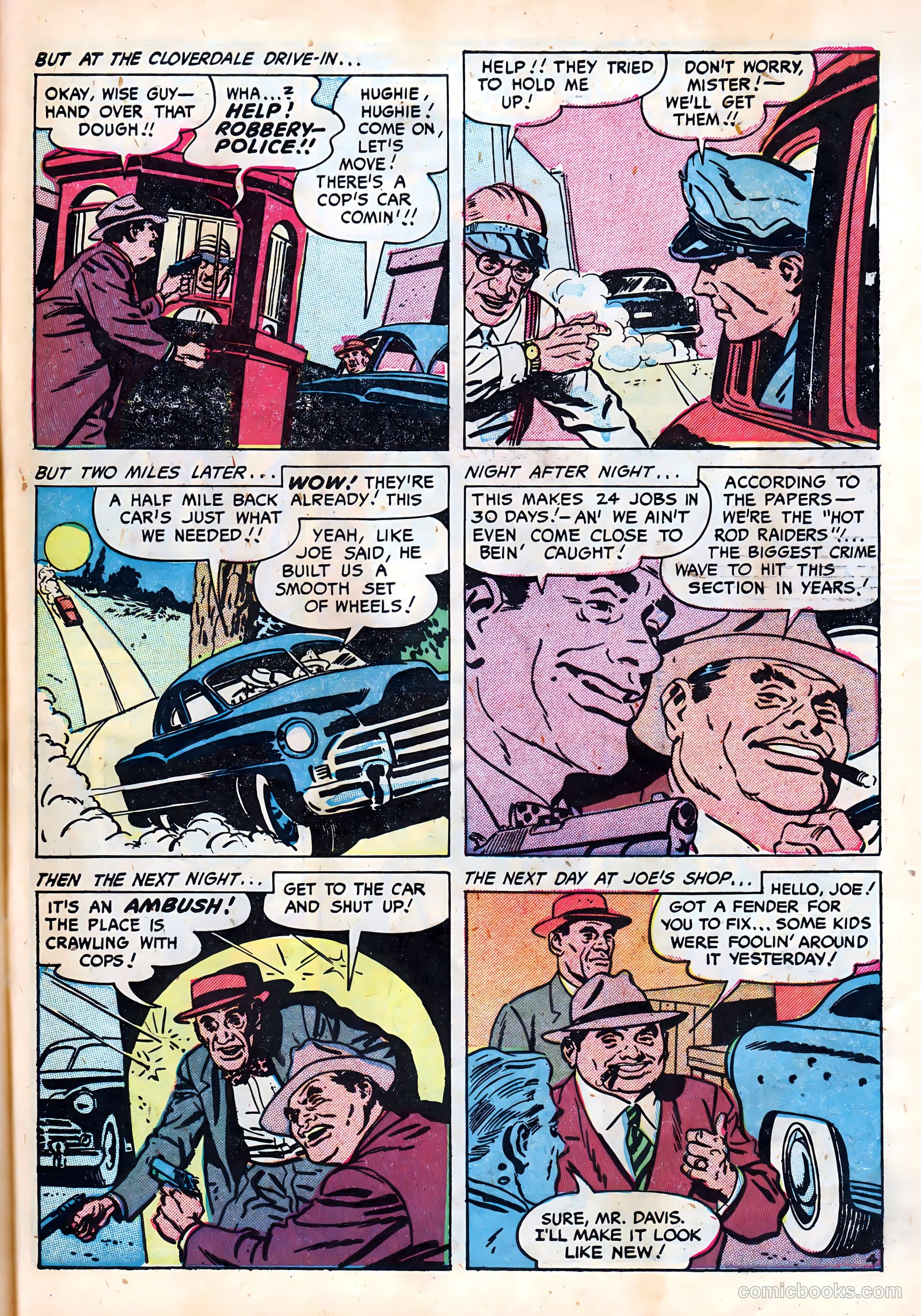 Hot Rod and Speedway Comics #4 (1953) — page 31 of 37
