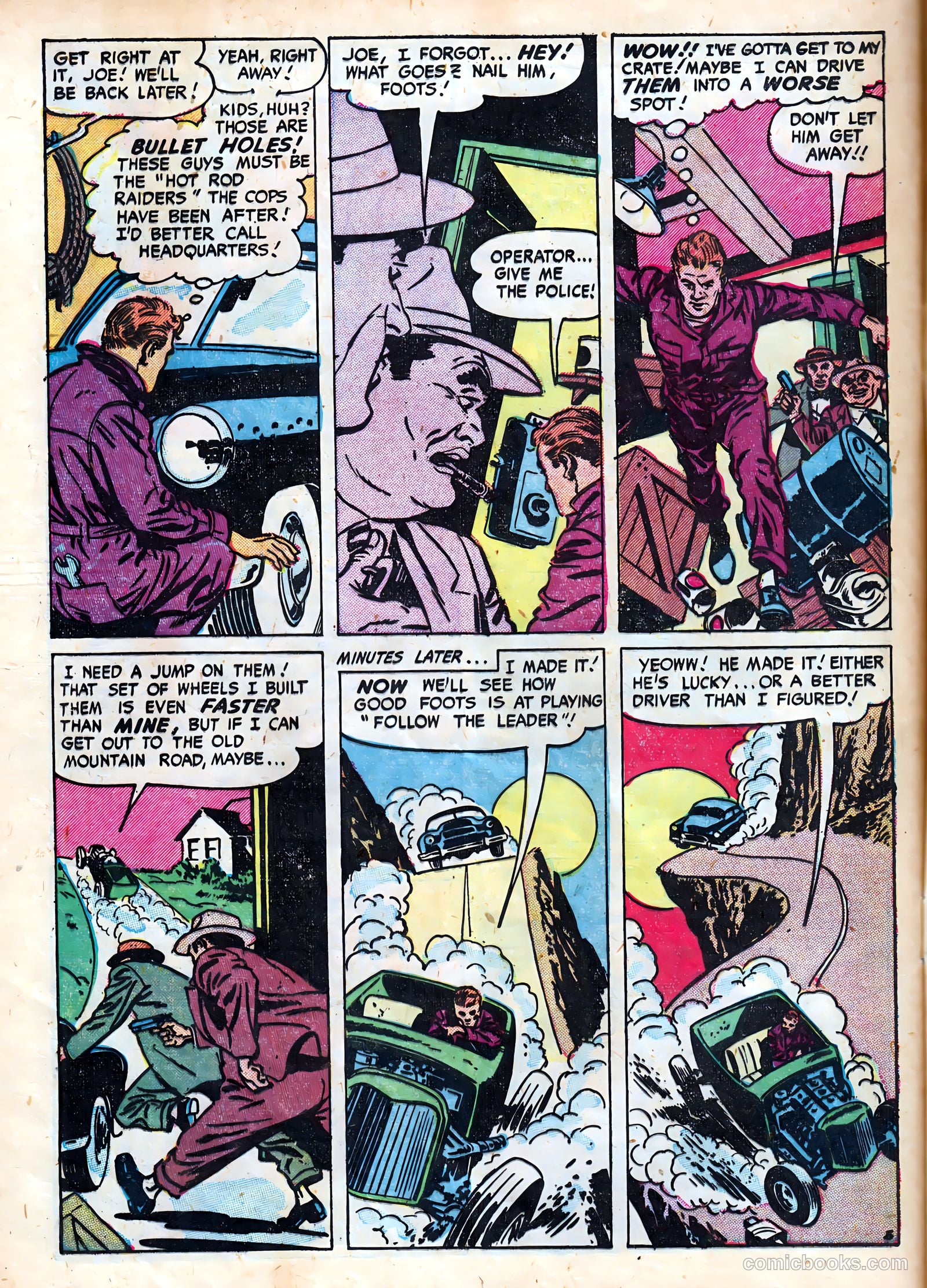 Hot Rod and Speedway Comics #4 (1953) — page 32 of 37