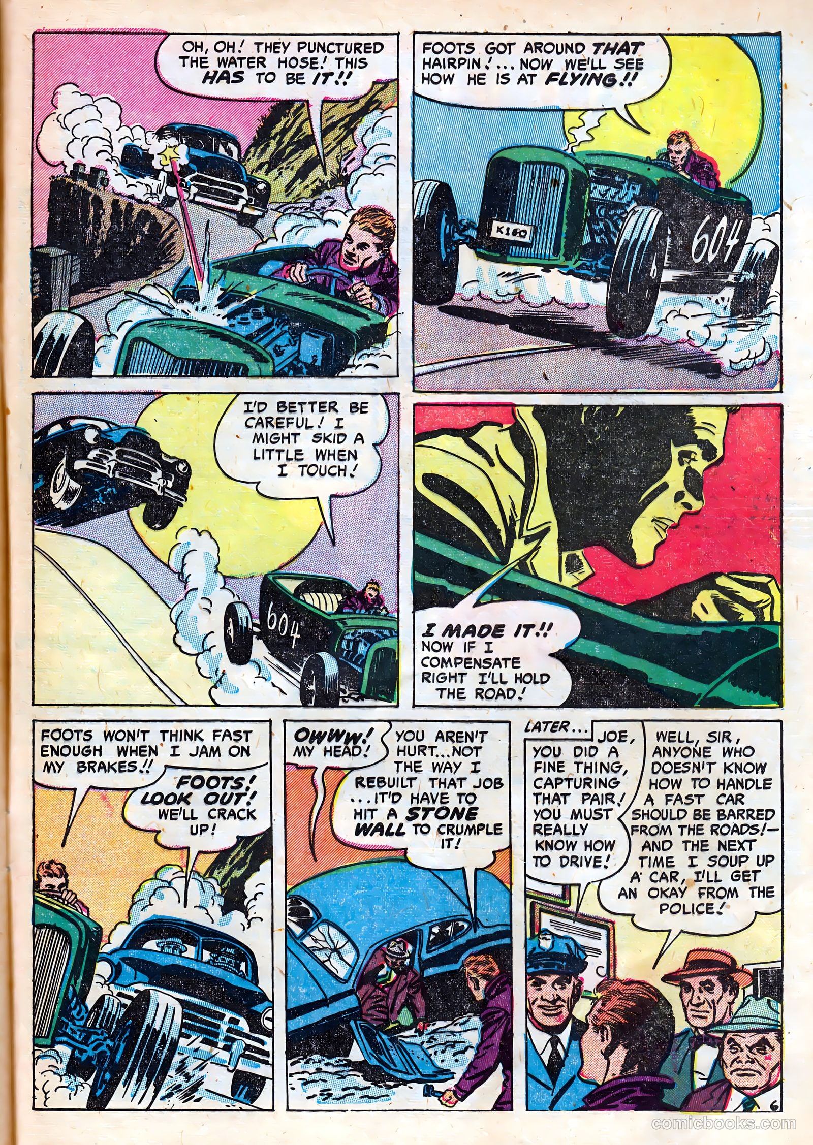 Hot Rod and Speedway Comics #4 (1953) — page 33 of 37
