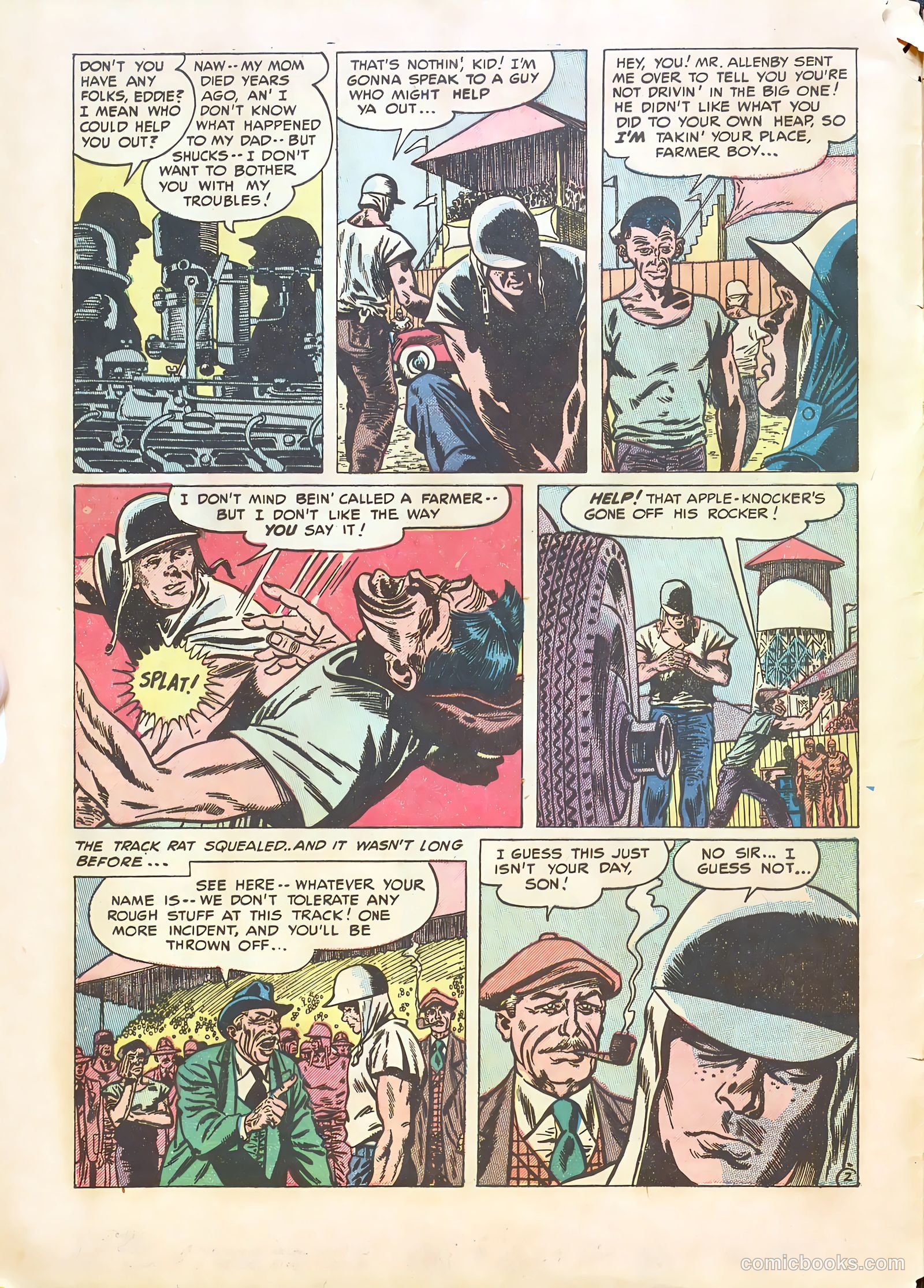 Hot Rod and Speedway Comics #5 (1953) — page 4 of 36