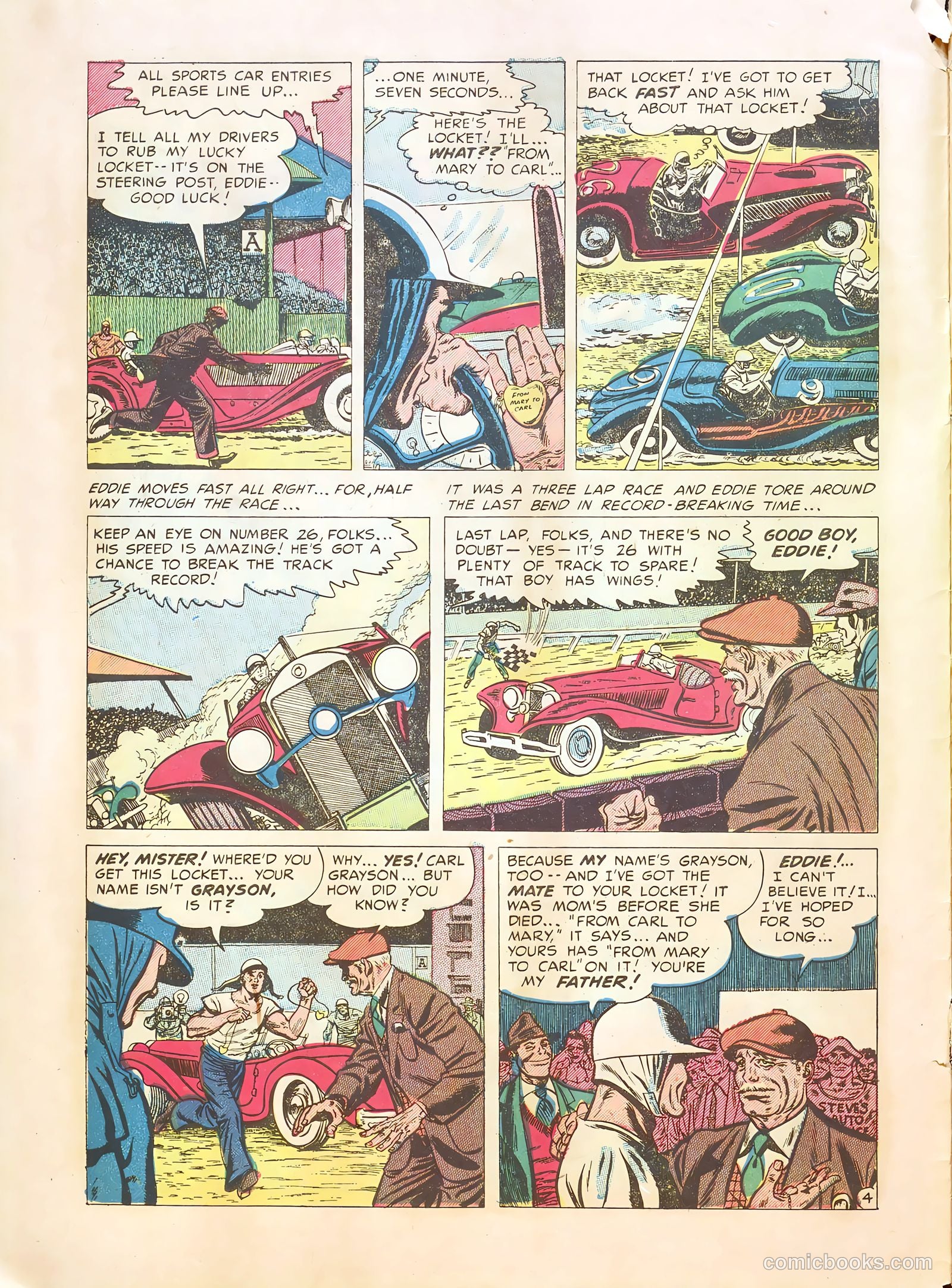 Hot Rod and Speedway Comics #5 (1953) — page 6 of 36