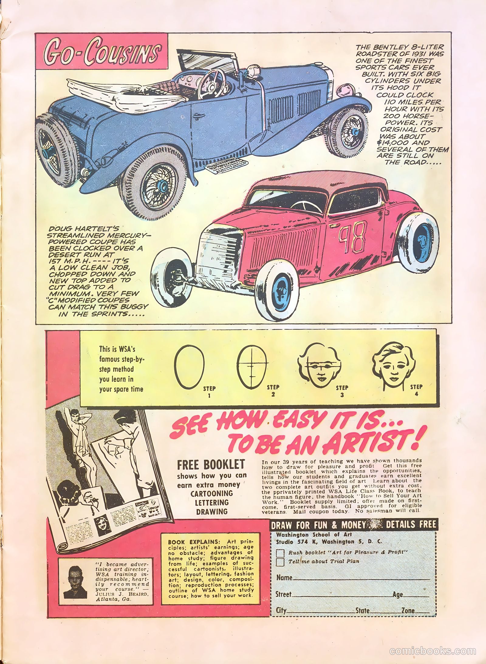 Hot Rod and Speedway Comics #5 (1953) — page 7 of 36