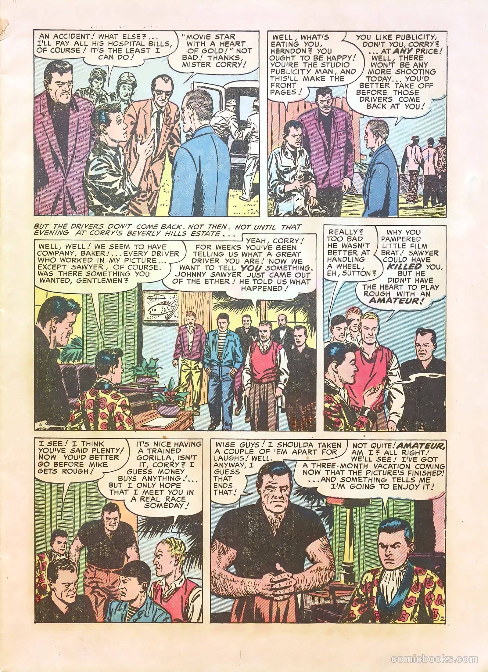 Hot Rod and Speedway Comics #5 (1953) — page 9 of 36