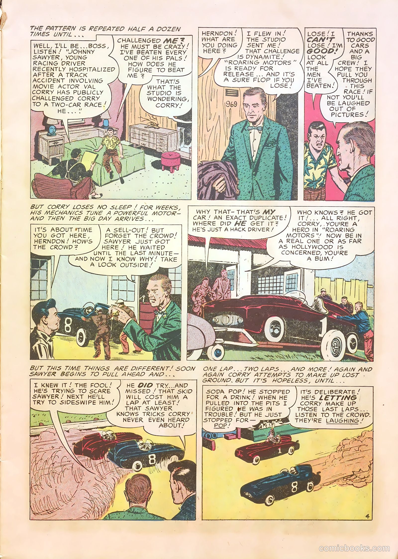 Hot Rod and Speedway Comics #5 (1953) — page 11 of 36