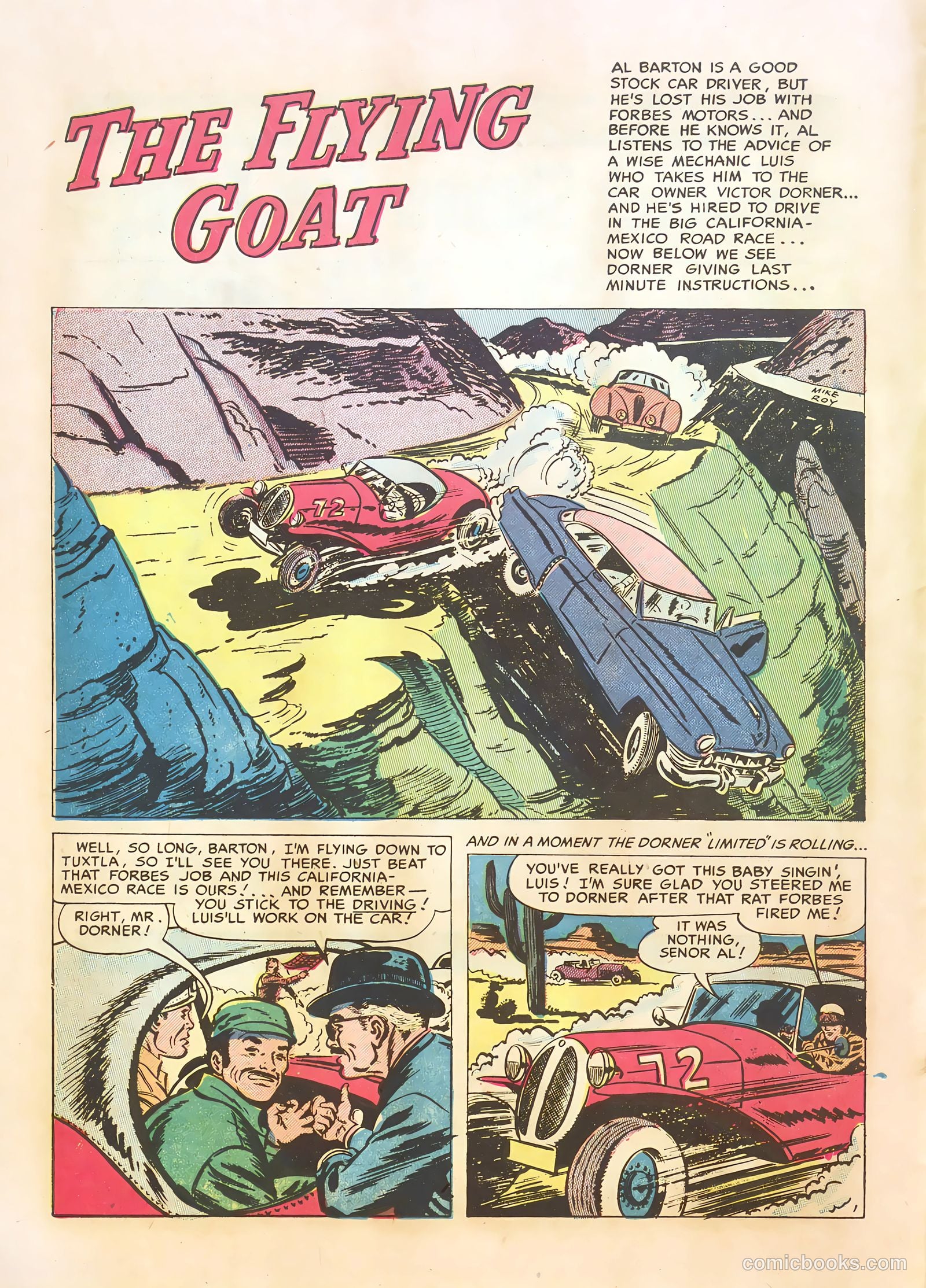 Hot Rod and Speedway Comics #5 (1953) — page 14 of 36