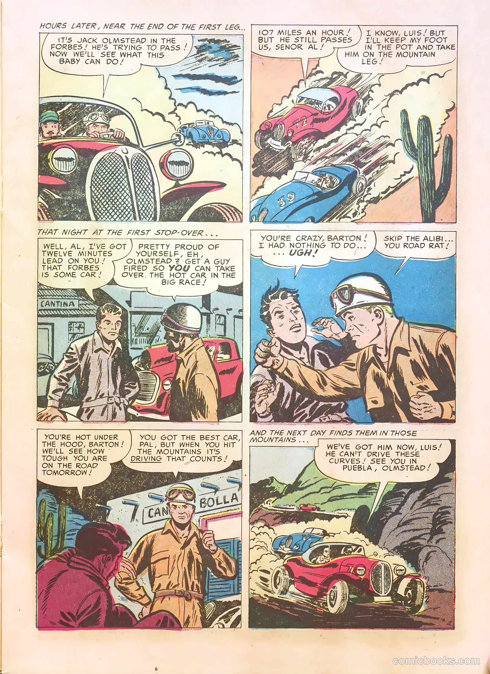 Hot Rod and Speedway Comics #5 (1953) — page 15 of 36