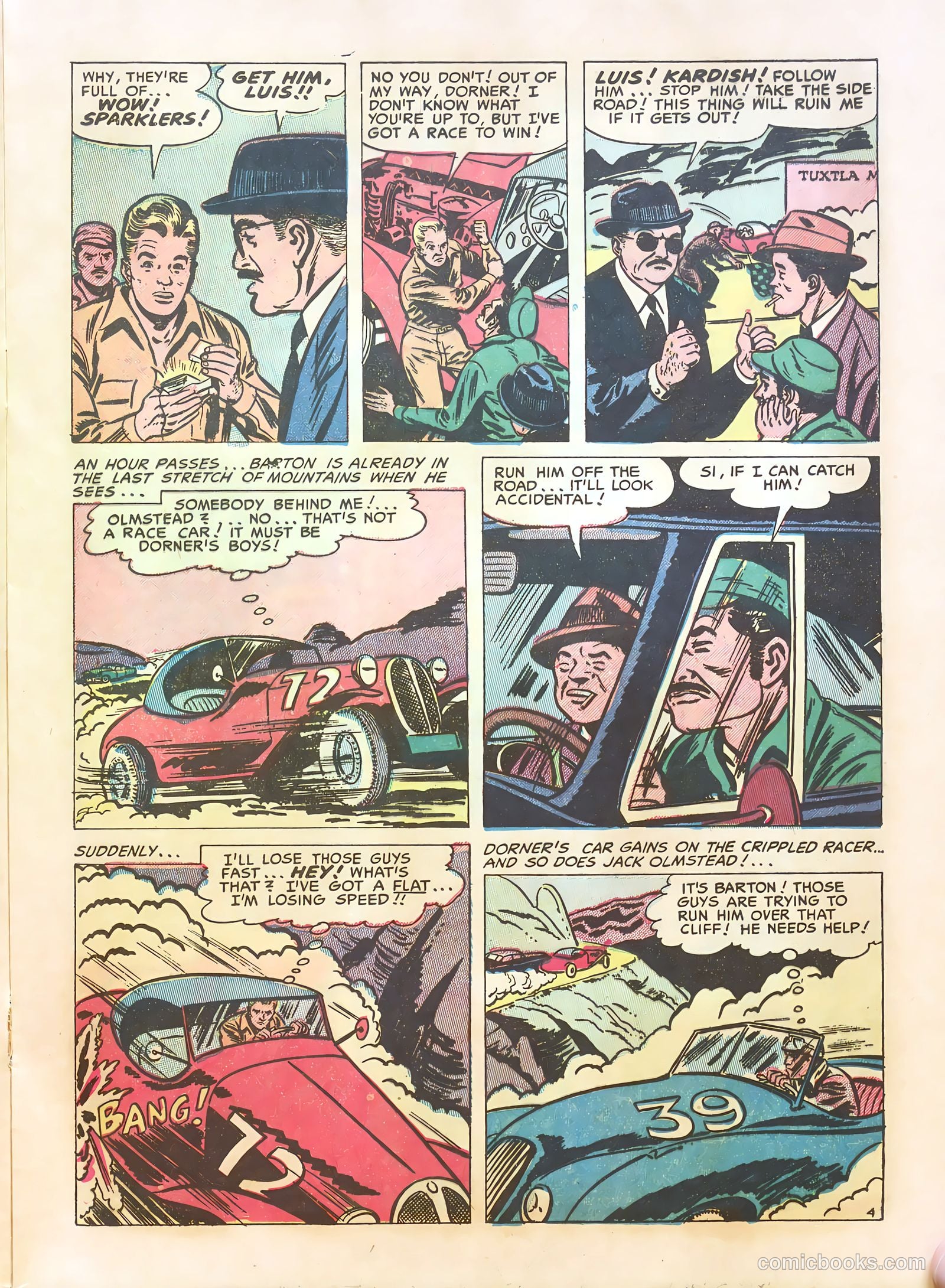 Hot Rod and Speedway Comics #5 (1953) — page 17 of 36