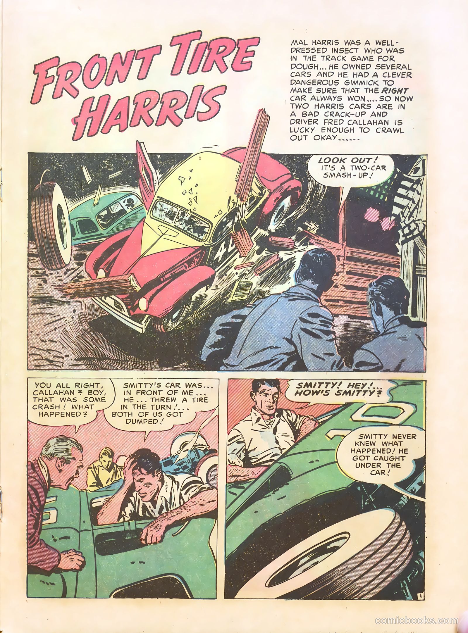 Hot Rod and Speedway Comics #5 (1953) — page 21 of 36