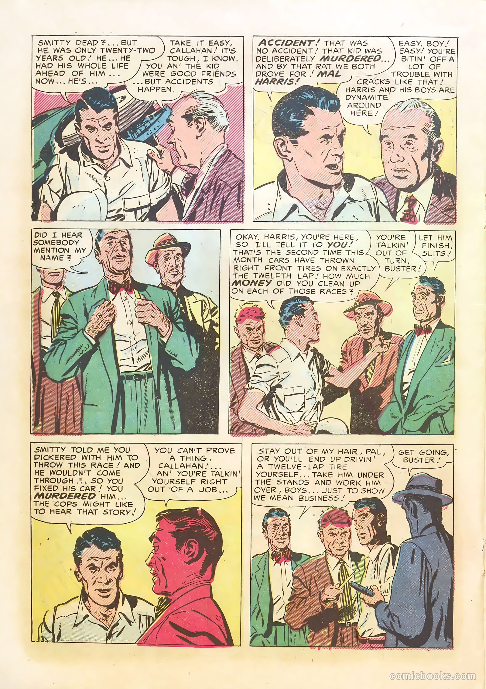 Hot Rod and Speedway Comics #5 (1953) — page 22 of 36