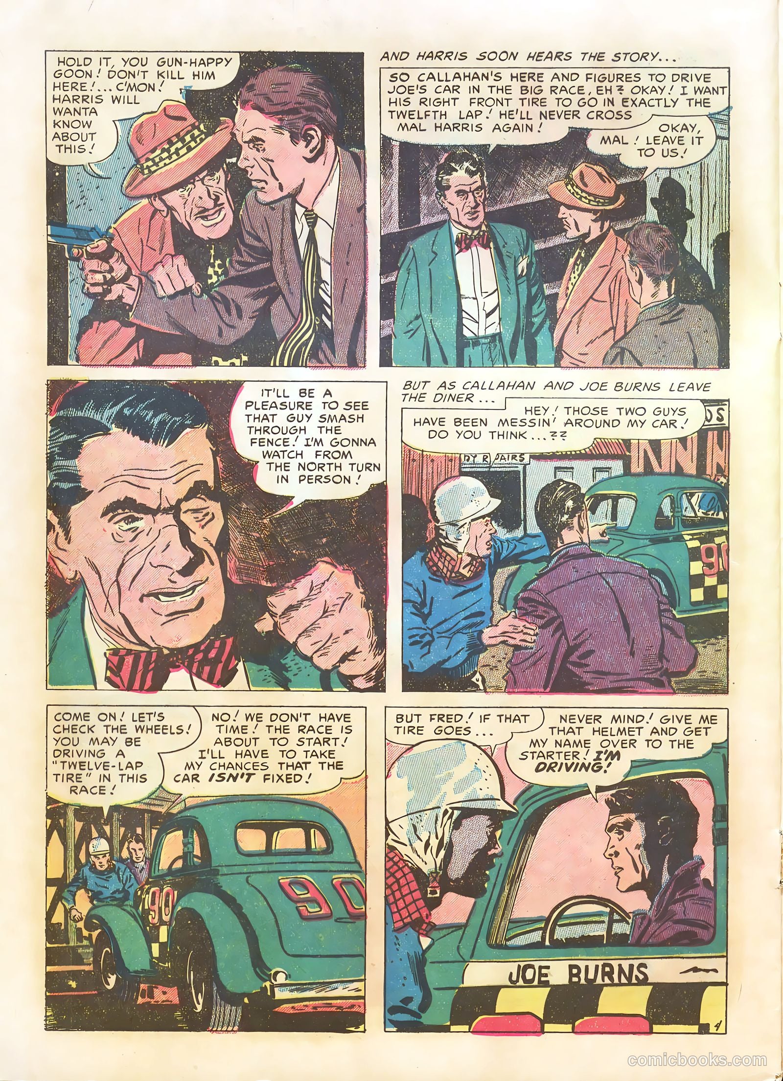Hot Rod and Speedway Comics #5 (1953) — page 24 of 36