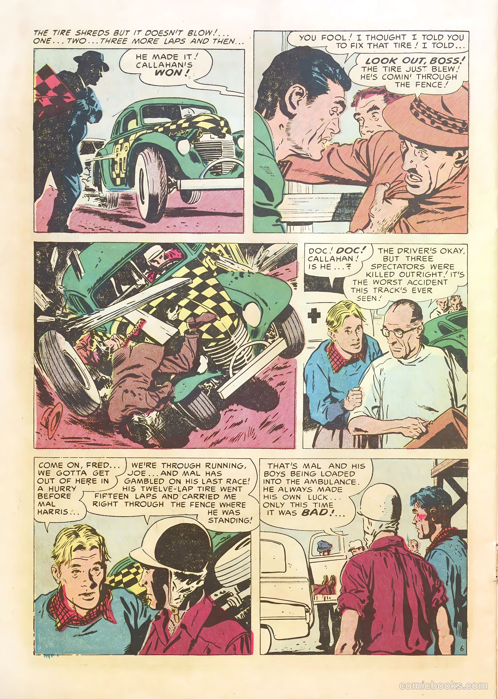 Hot Rod and Speedway Comics #5 (1953) — page 26 of 36