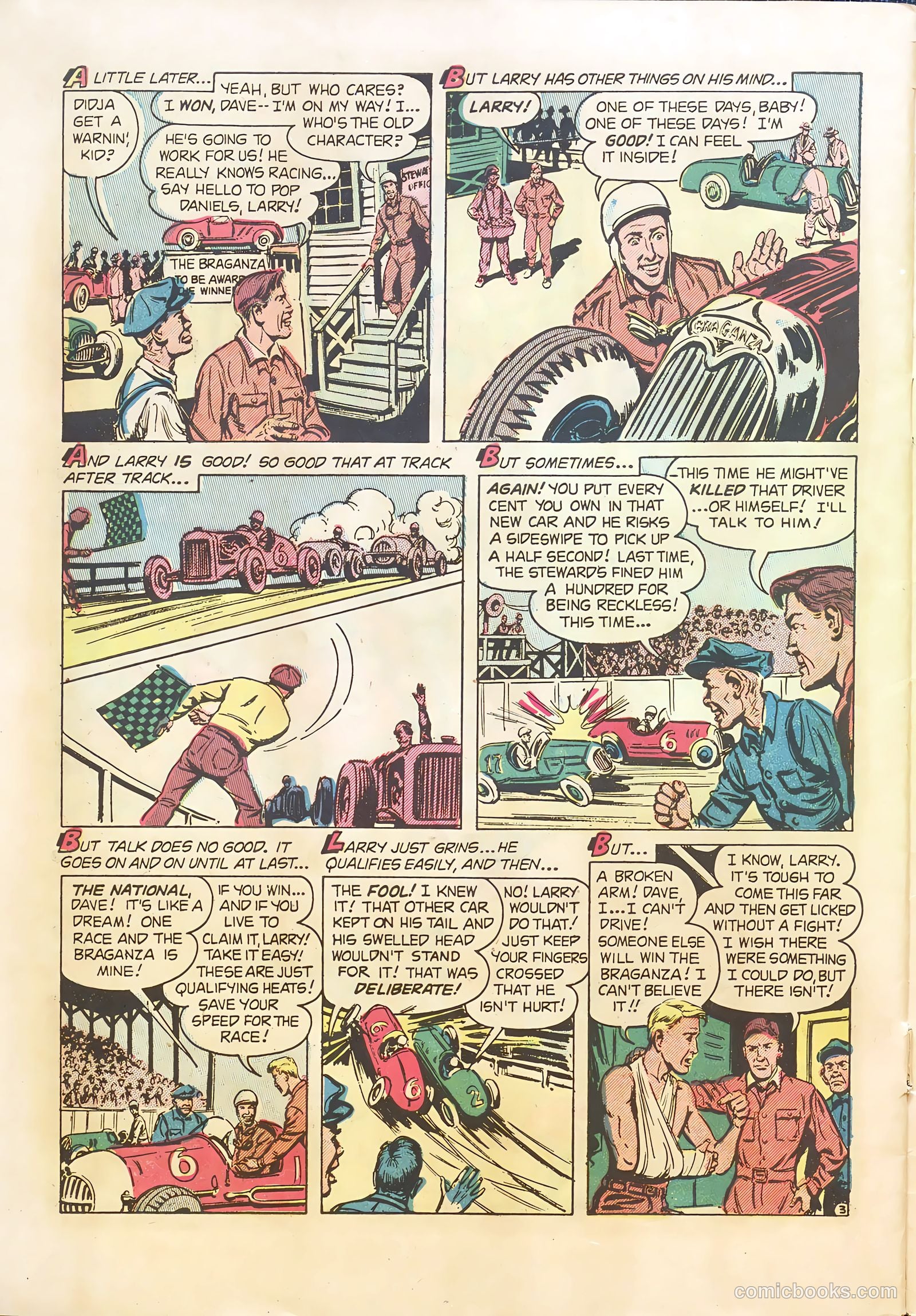 Hot Rod and Speedway Comics #5 (1953) — page 30 of 36